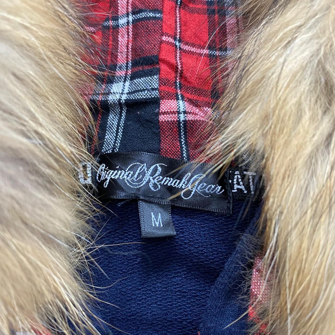 Japanese Brand 2000s Original Remakgear Fur Zip Hoodie Poem Goa Lgb Style Size US M / EU 48-50 / 2 - 6 Thumbnail