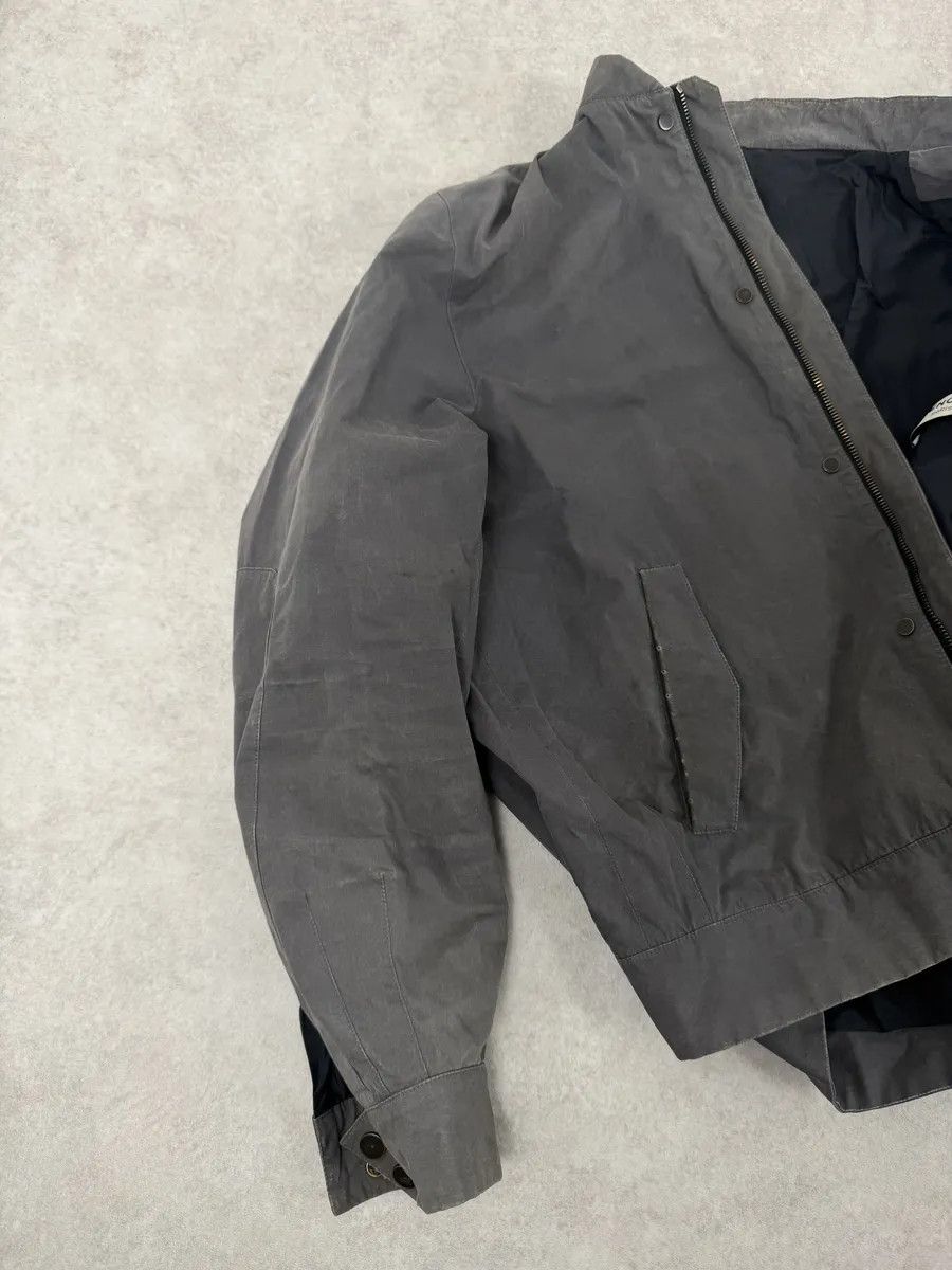 Balenciaga AW2013 Balenciaga Grey Raw Bomber Jacket Size US M / EU 48-50 / 2 - 8 Thumbnail