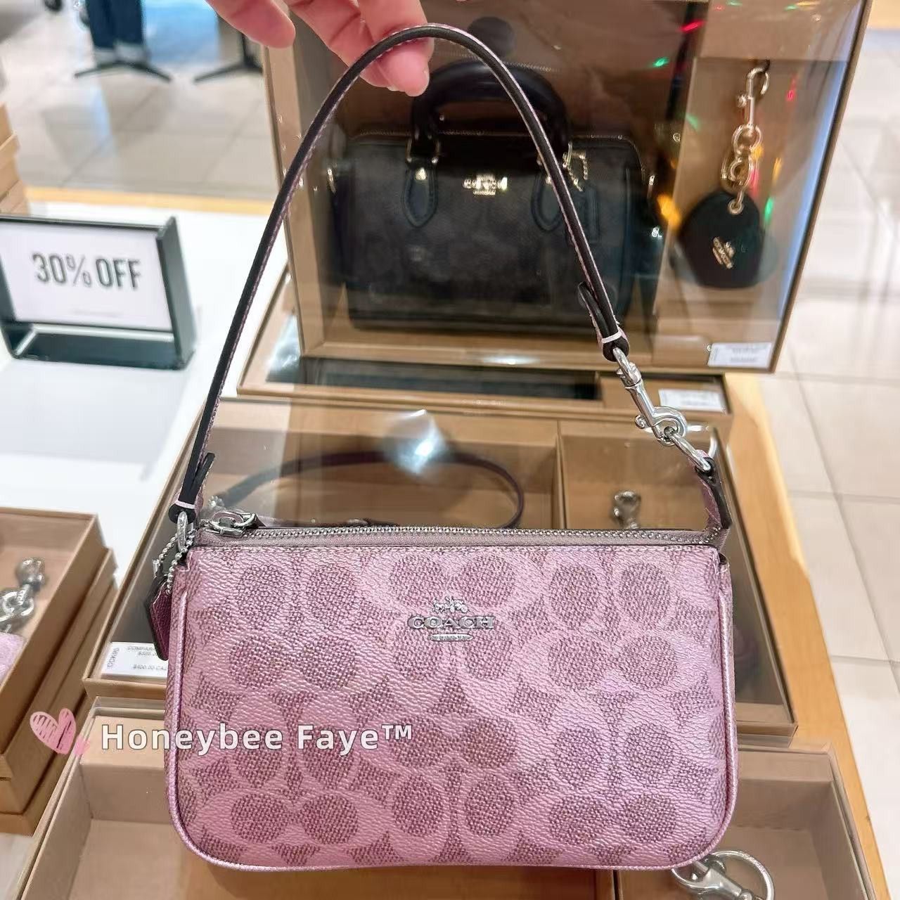 Coach Boxed Nolita 19 And Nolita Bag Charm Set CCK96 Size ONE SIZE - 6 Thumbnail