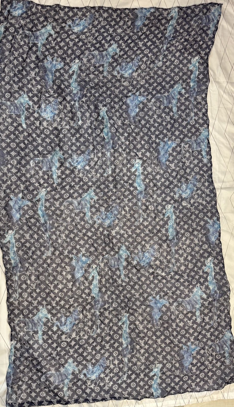 Louis Vuitton Louis vuitton silk monogram scarf Size ONE SIZE - 9 Thumbnail