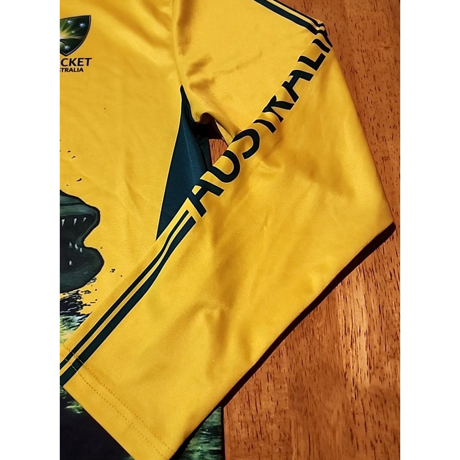 Vintage Vintage Cricket Australia Polo Shirt Large Long Sleeve 2008 Fish Outdoors Sports Size US L / EU 52-54 / 3 - 2 Thumbnail