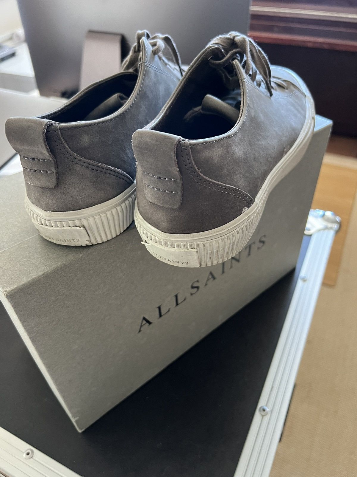 Allsaints Allsaints - Base Top Low - Slate gray Size US 9.5 / EU 42-43 - 2 Thumbnail