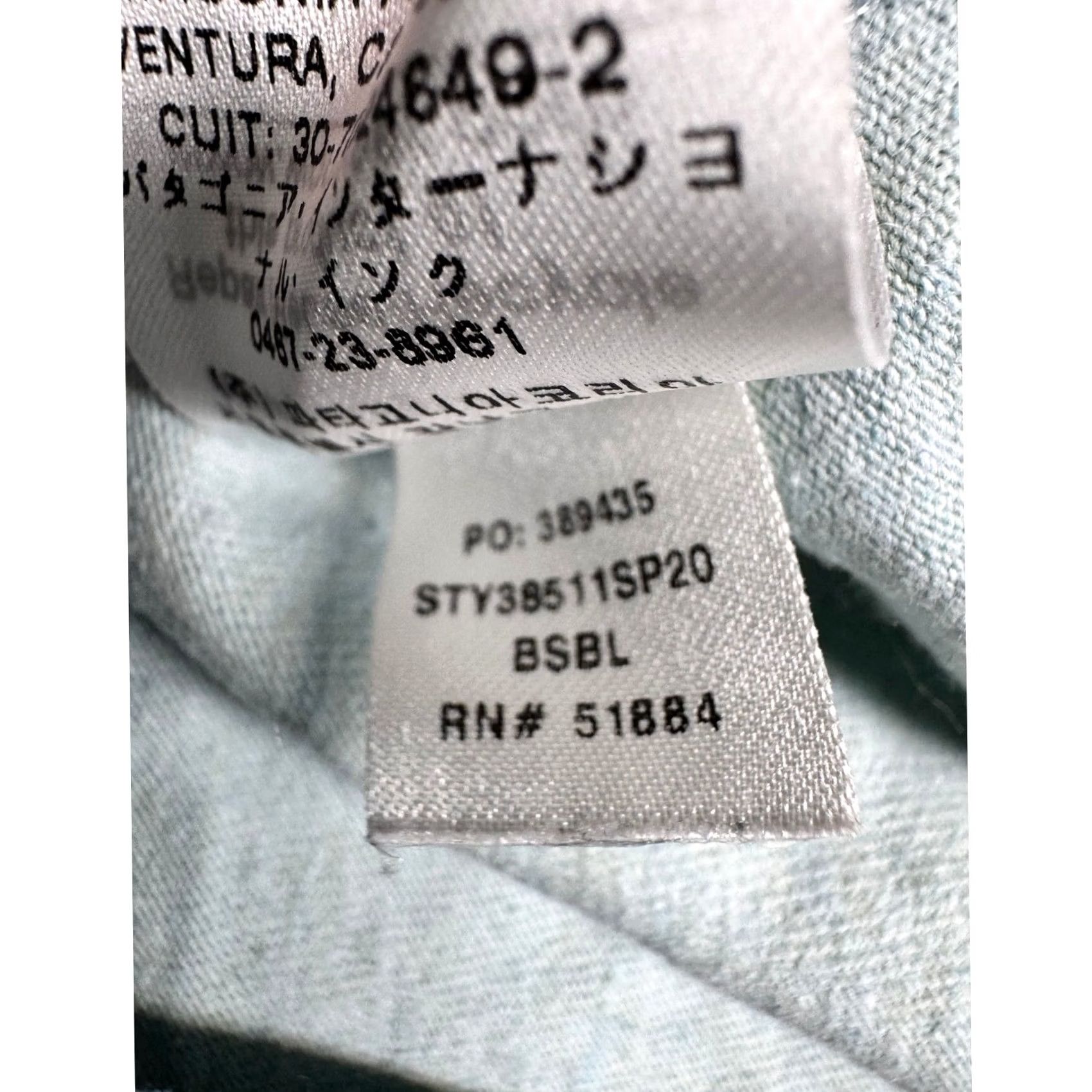 Patagonia Patagonia Men Responsibili-Tee Shirt Blue Small Pockets Fitz Roy Graphic Retro Size US S / EU 44-46 / 1 - 6 Thumbnail