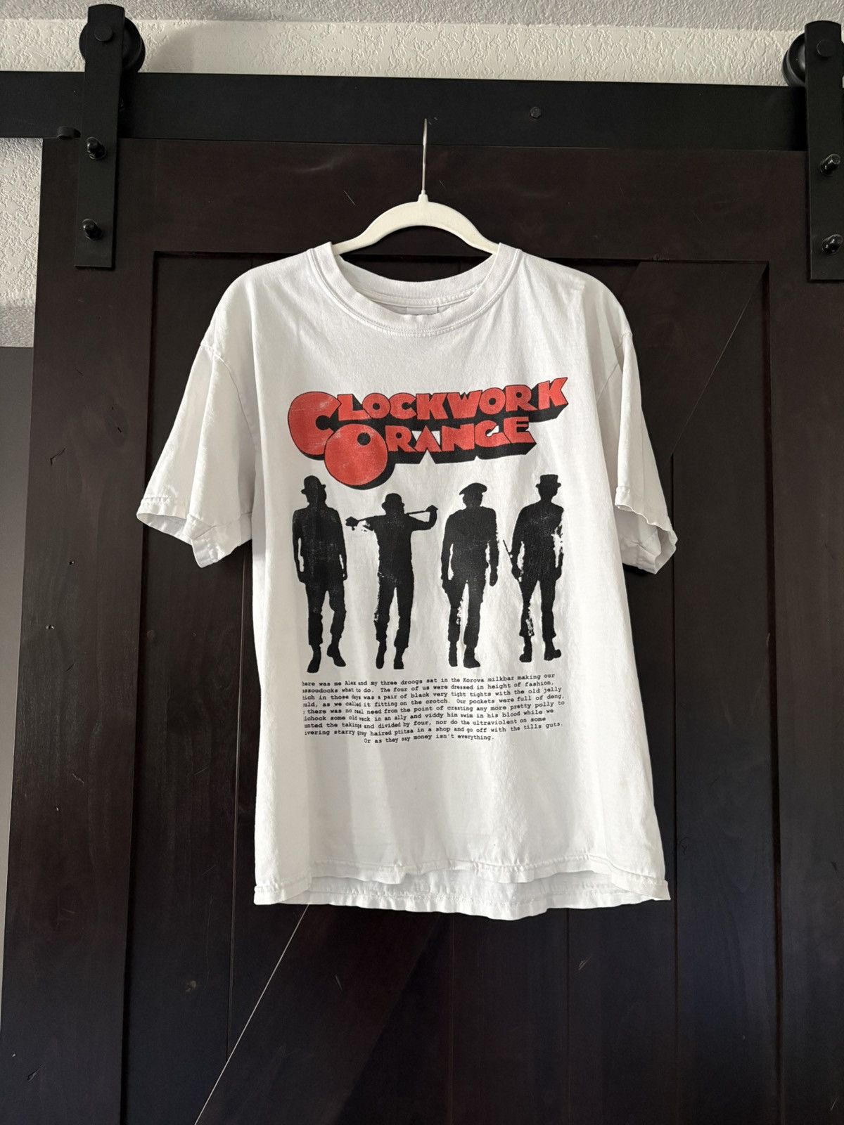 Vintage late 90s ‘a clockwork orange’ tee Size US L / EU 52-54 / 3 - 1 Thumbnail