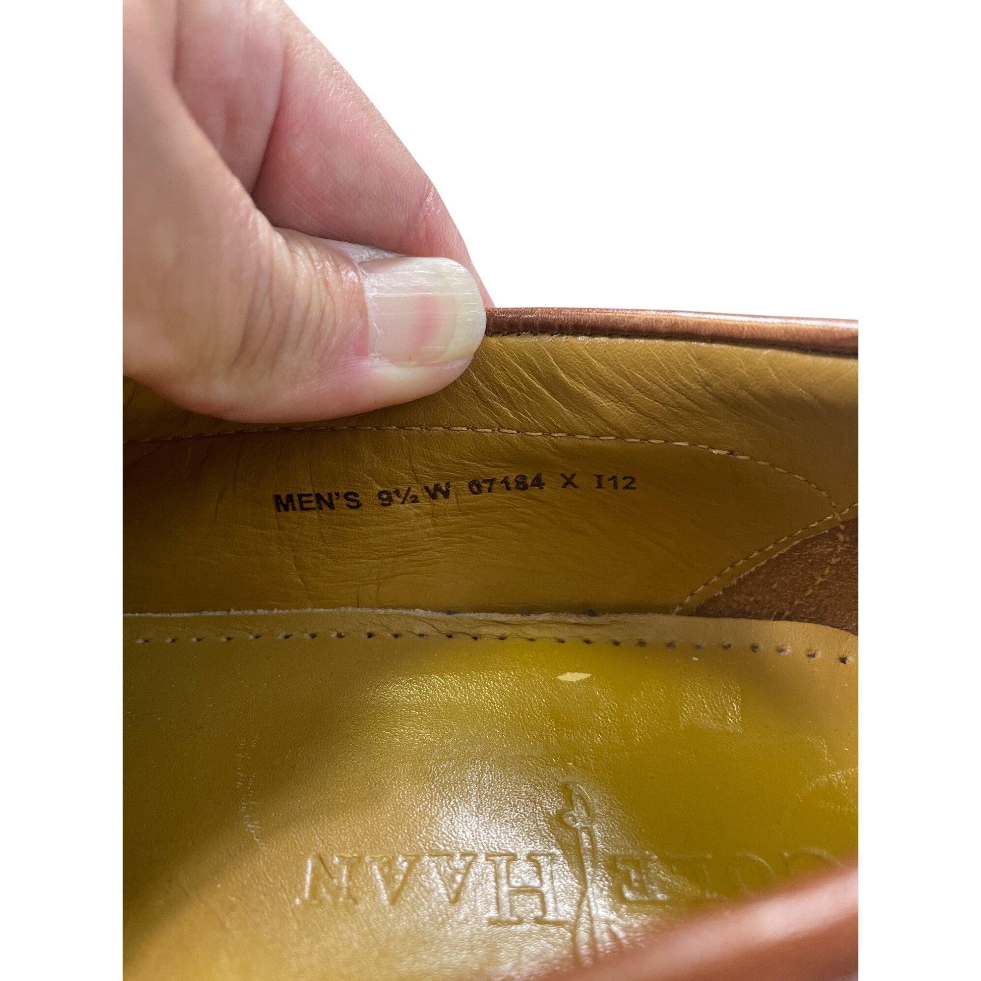 Cole Haan Cole Haan Mens Brown Leather Slip-On Loafers Dress Shoes Siz Size US 9.5 / EU 42-43 - 8 Thumbnail