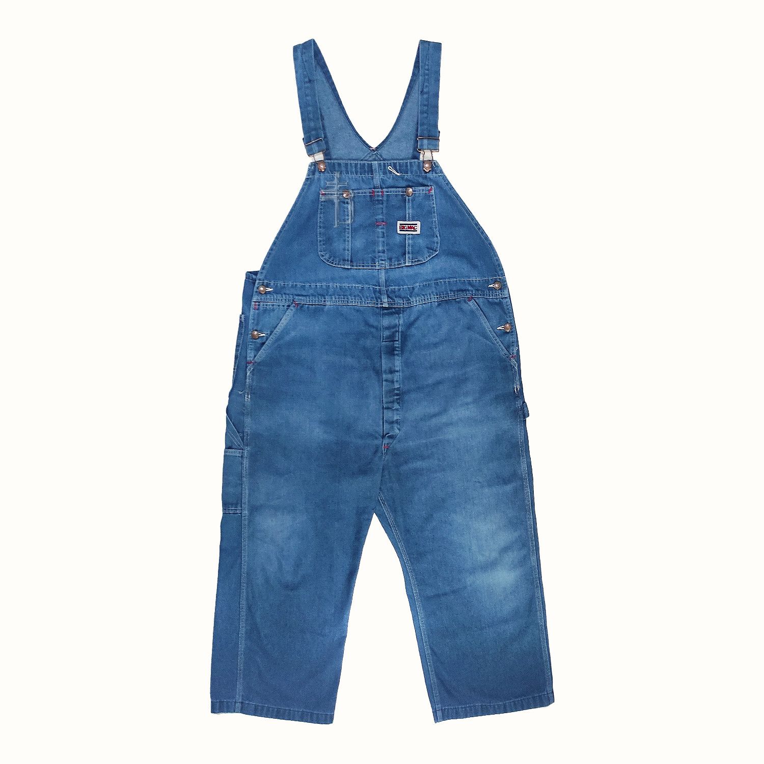 Big Mac Vintage 80s BIG MAC JC Penny Denim Overalls USA Dungaree Size US 44 / EU 60 - 3 Thumbnail