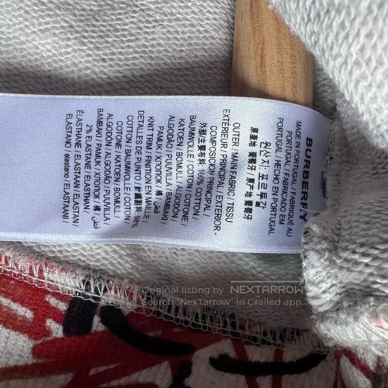 Other Burberry Spring Autumn White Logo Sweatshirt. Size M / US 6-8 / IT 42-44 - 5 Thumbnail