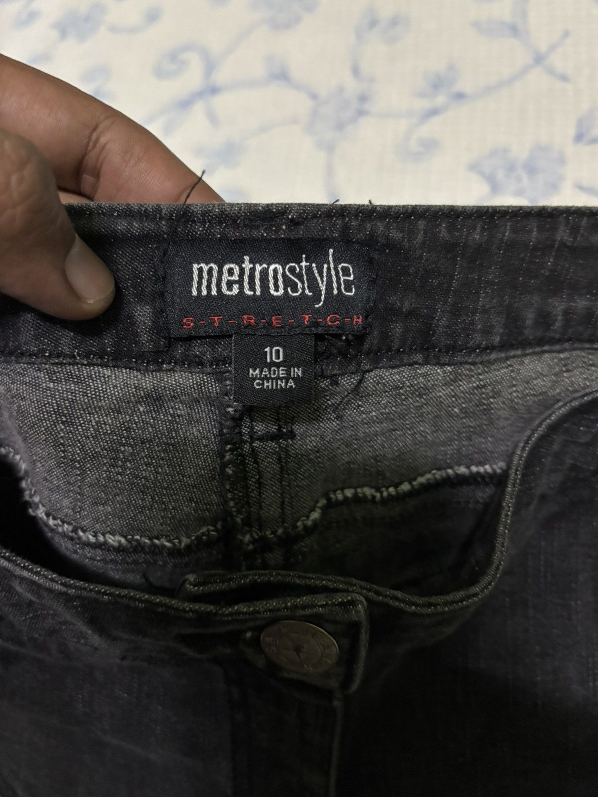 Other Metro Style Streetwear Flared Denim Jeans Size US 30 / EU 46 - 15 Thumbnail