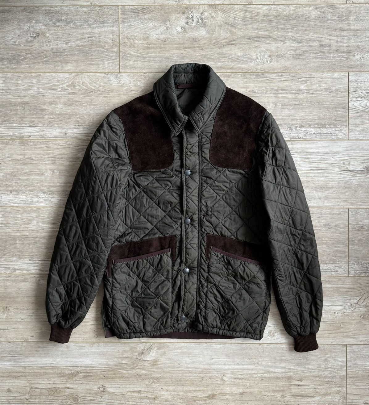 Barbour Barbour D8 Keeperwear Quilted Jacket Size US S / EU 44-46 / 1 - 1 Thumbnail