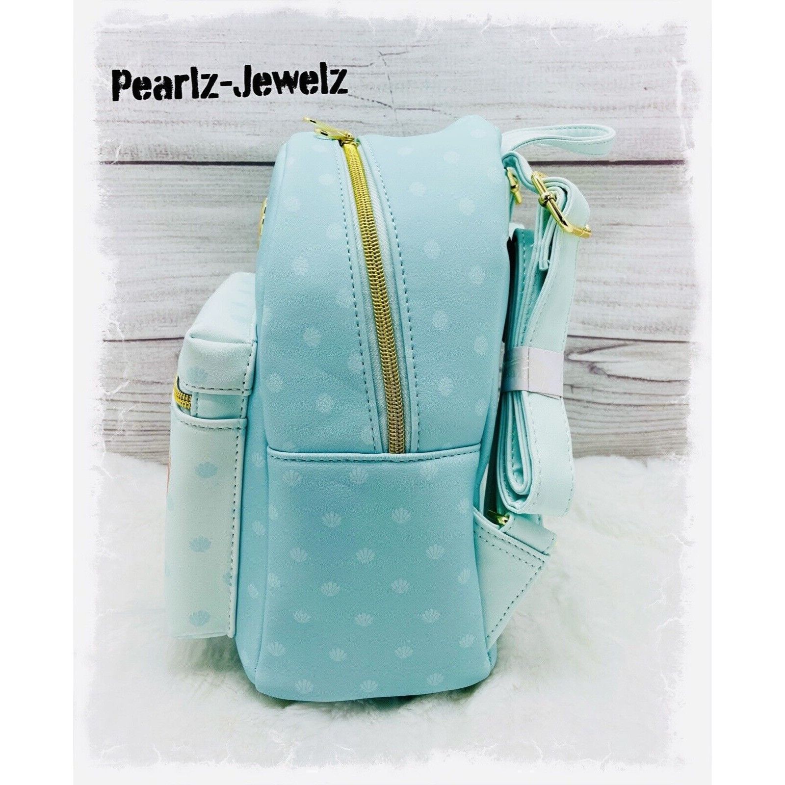 Disney Loungefly Disney Little Mermaid Princess Ariel & Mint Shells Size ONE SIZE - 4 Thumbnail