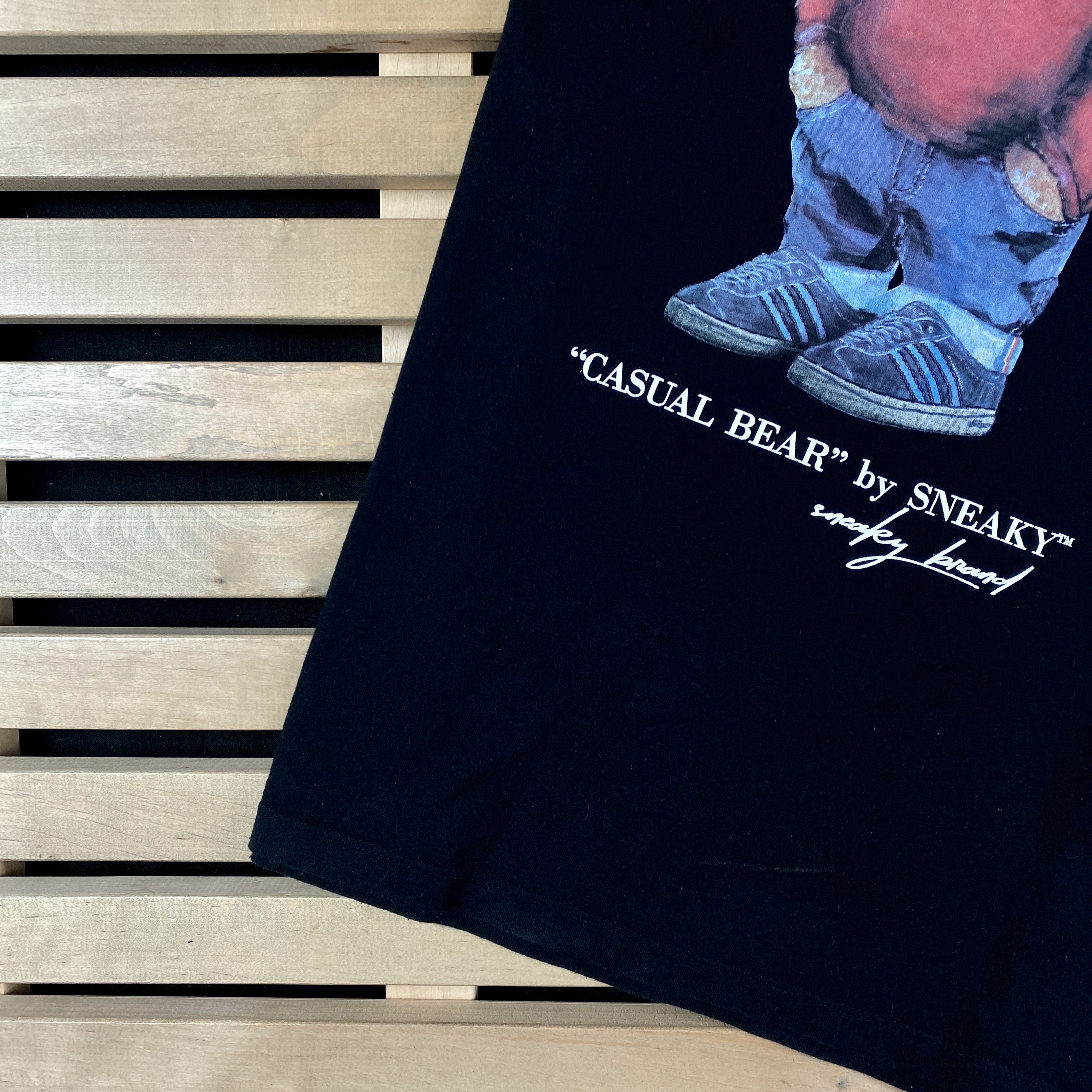 Other Mens T-Shirt Casual Bear Big Print Size M Size US M / EU 48-50 / 2 - 3 Thumbnail