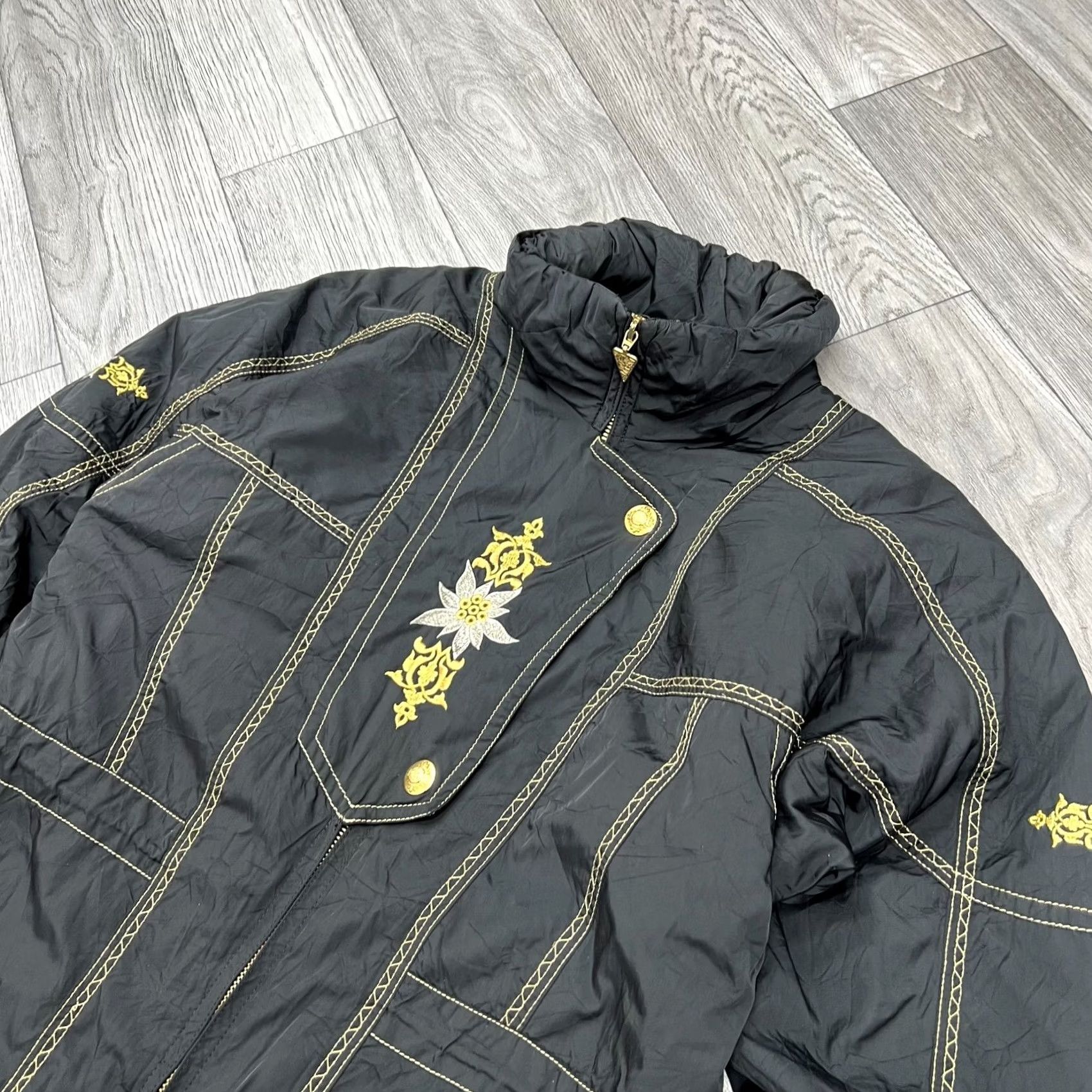 DANCER Alaska Snow Dancer Ski Coat Woman L/M Black Vintage Coat Ski jacket Women L/M Size L / US 10 / IT 46 - 4 Thumbnail