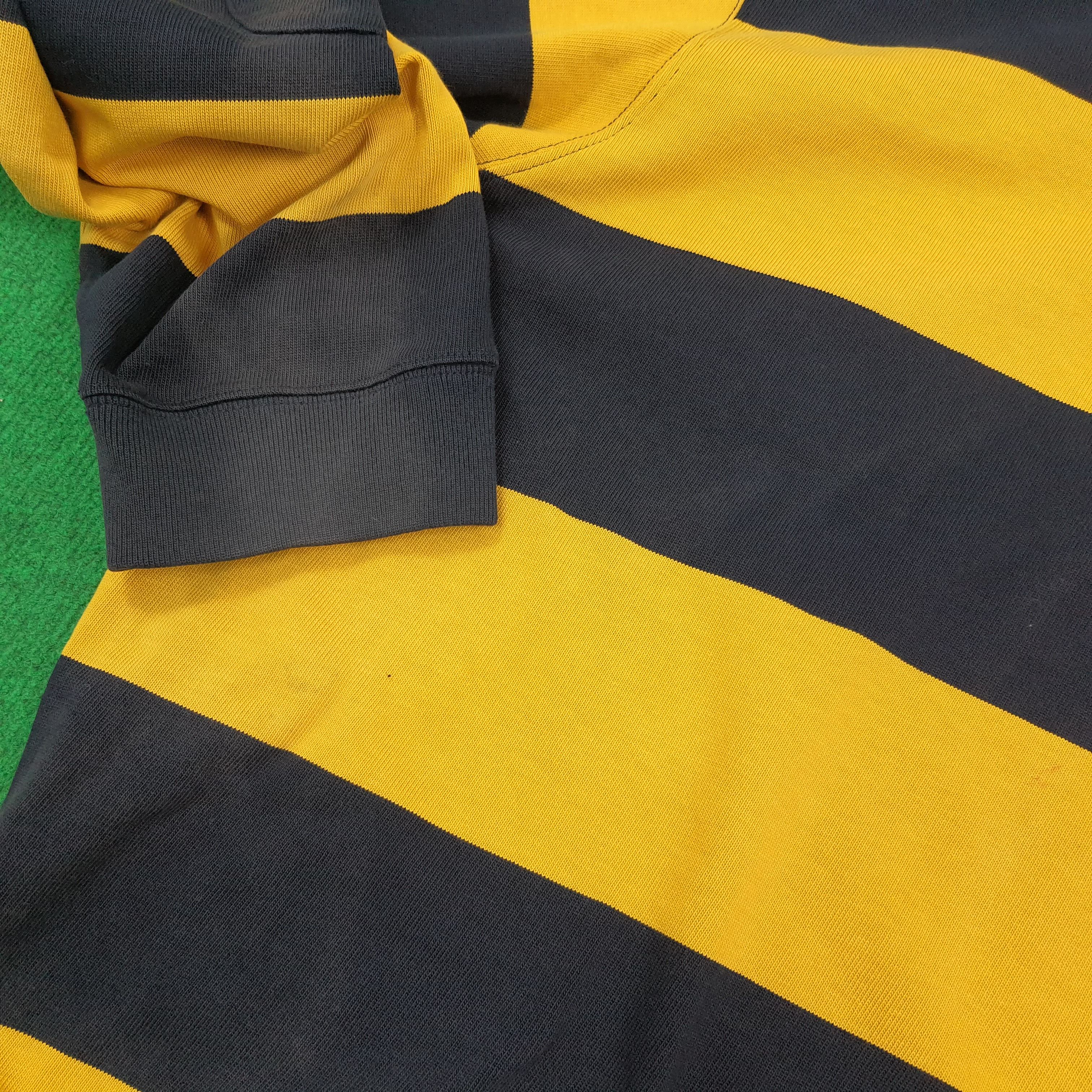 Polo Ralph Lauren Vintage Polo Ralph Lauren Striped Rugby Shirt E1N1 Size US XXL / EU 58 / 5 - 13 Thumbnail