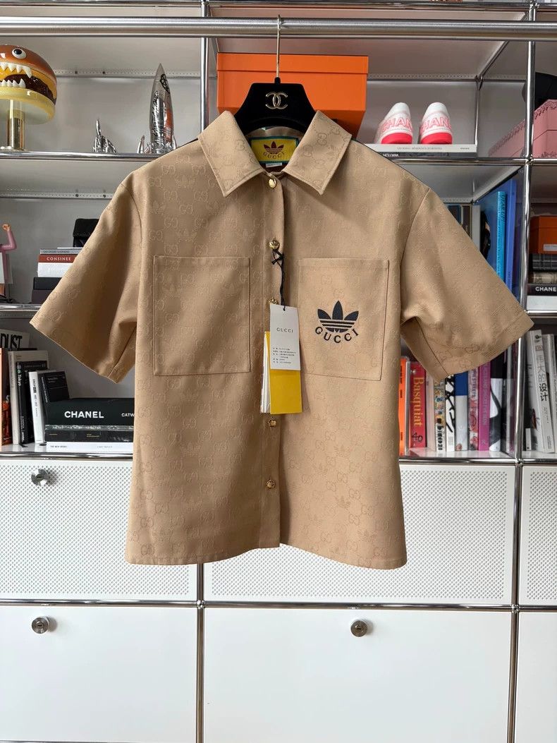 Gucci Gucci Co-branded full-print GG short-sleeved shirt Size XXS / US 00 / IT 34 - 1 Thumbnail