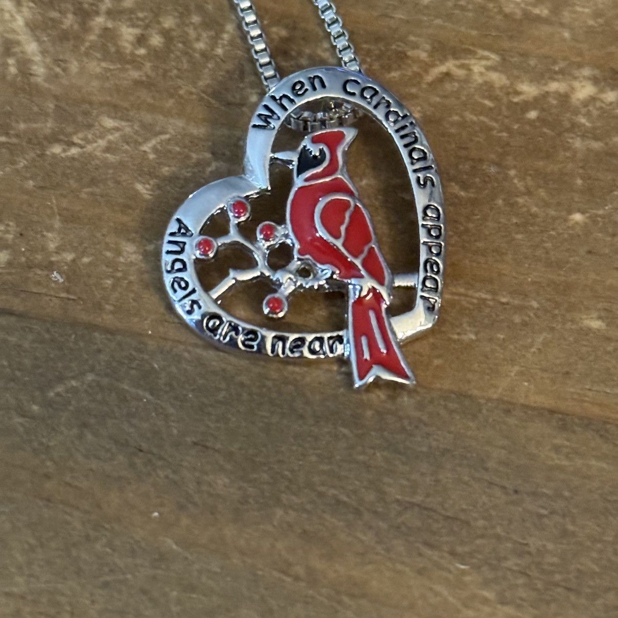 Other Palm Beach silver tone Cardinal pendant necklace Size ONE SIZE - 3 Thumbnail