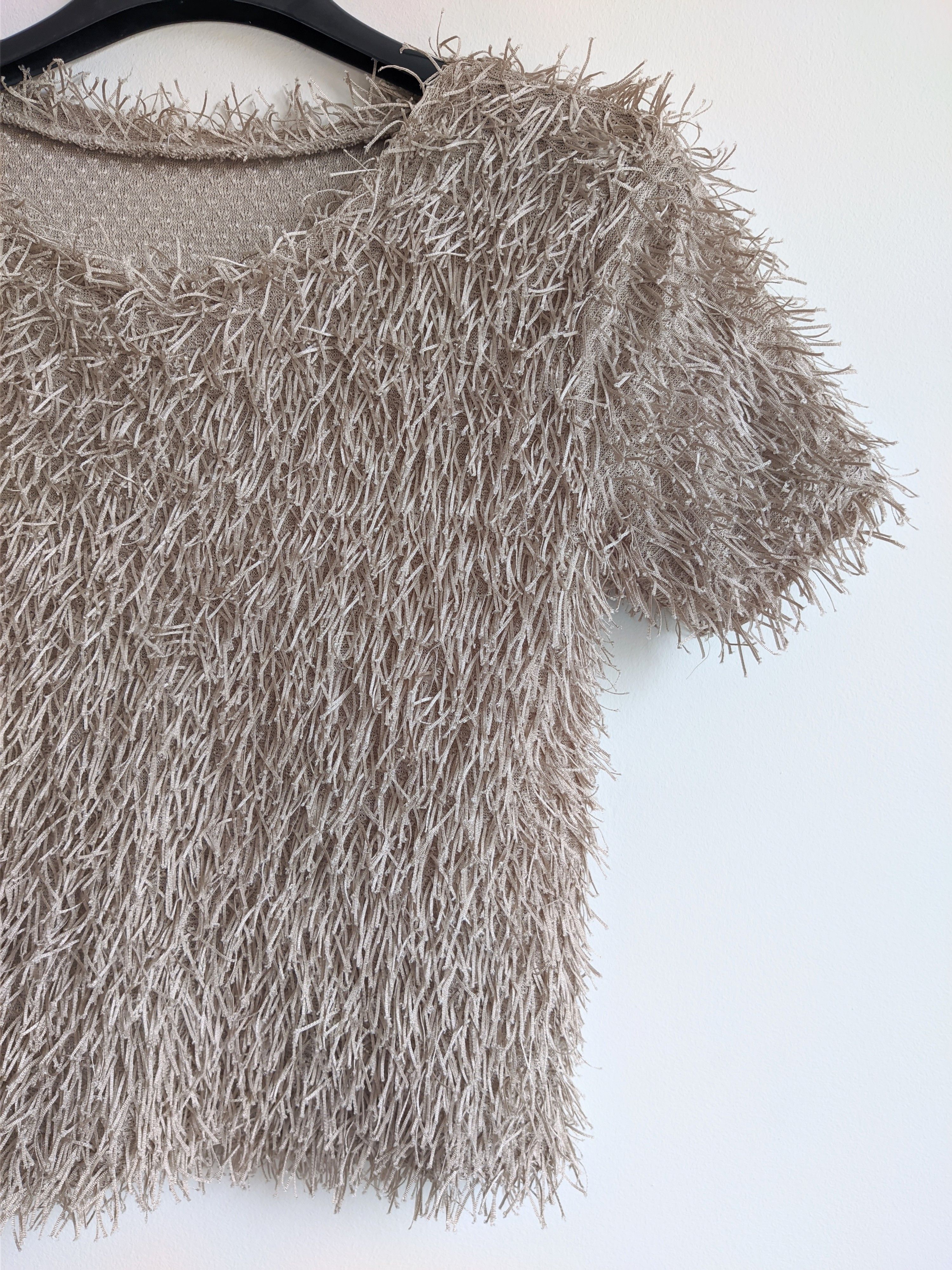 Japanese Brand Vintage fuzzy tshirt mohair y2k Size M / US 6-8 / IT 42-44 - 5 Thumbnail