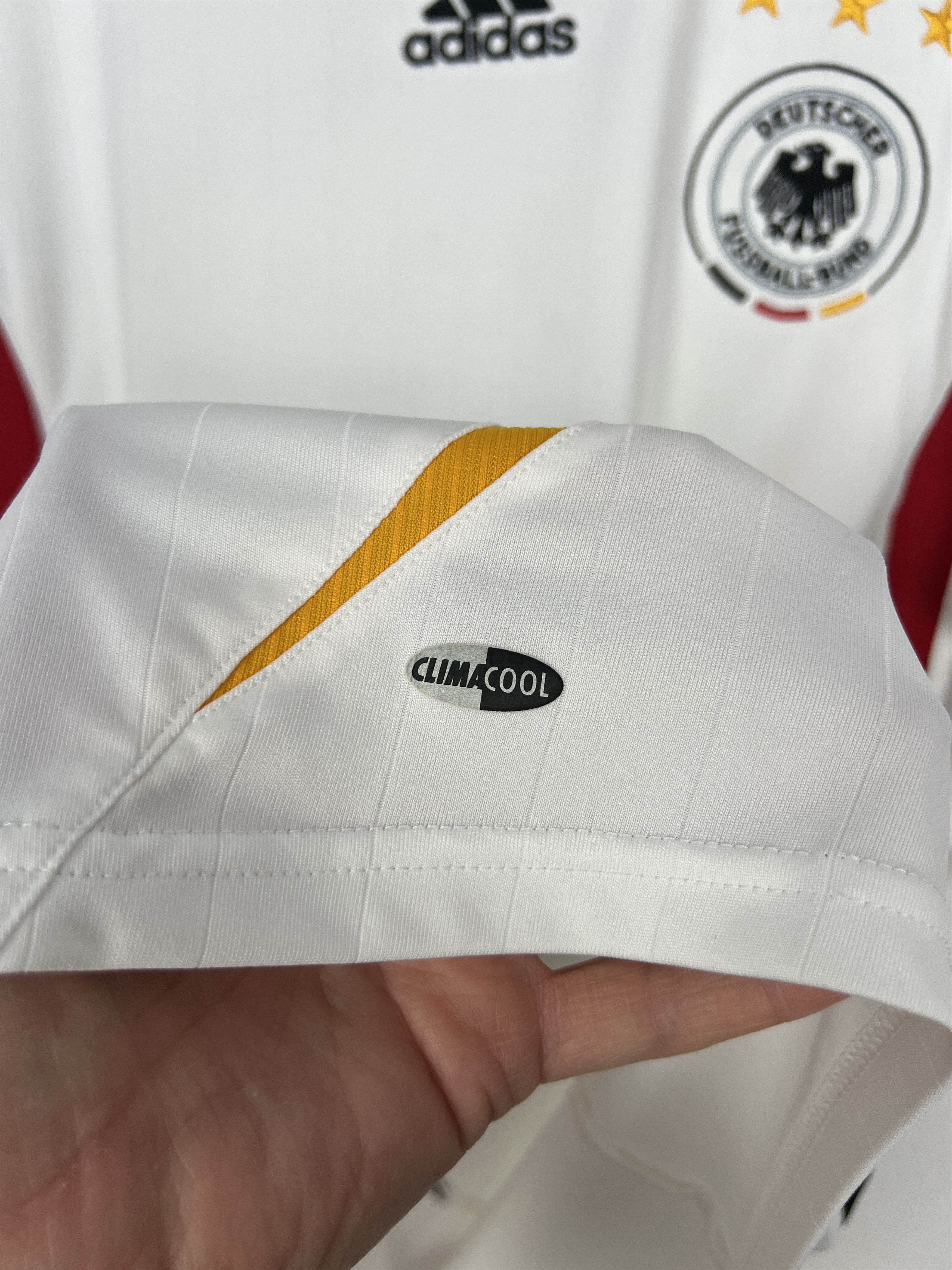 Adidas Germany Home football shirt 2005 Soccer Adidas Jersey Size US L / EU 52-54 / 3 - 5 Thumbnail