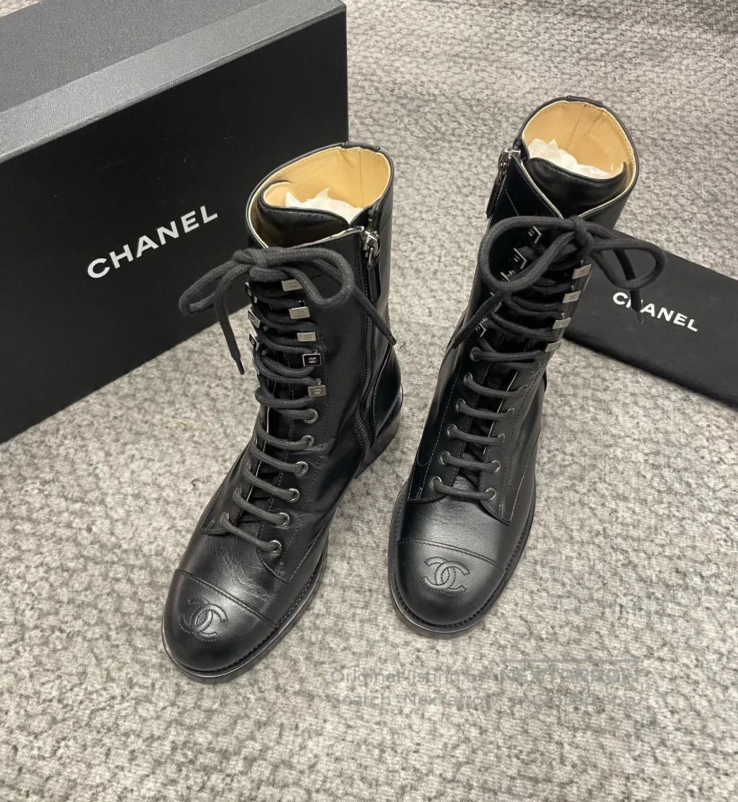 Chanel CHANEL Black Mid. Size US 6 / IT 36 - 2 Thumbnail