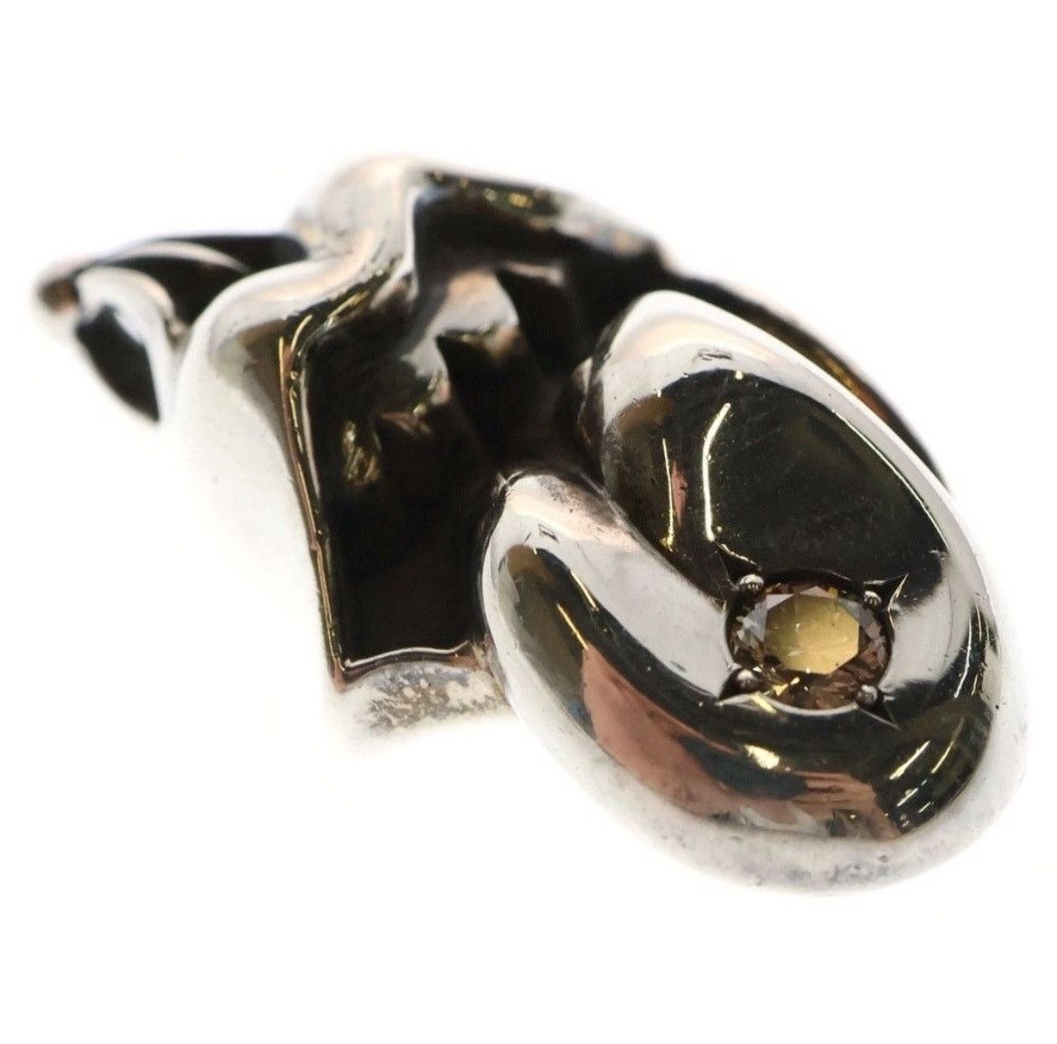 Chrome Hearts Chrome Hearts Lips Tongue Charm Necklace Size ONE SIZE - 5 Thumbnail