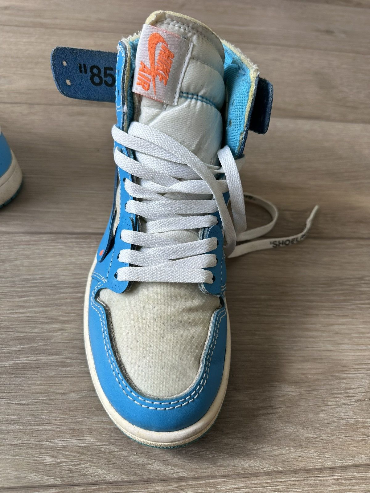 Jordan Brand × Off-White Jordan 1 Retro OG x Off-White High UNC Sz 6 Size US 6 / EU 39 - 15 Thumbnail