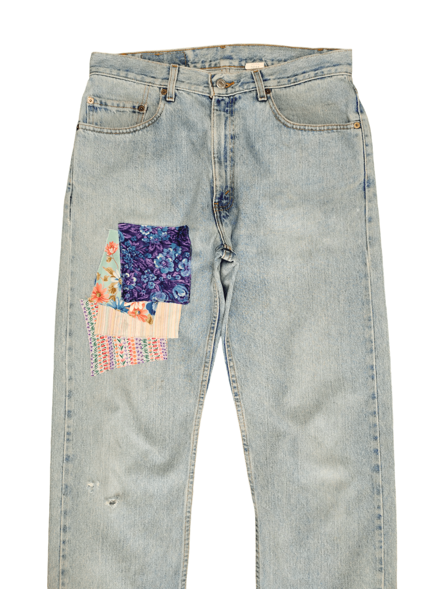 Levi's Vintage 90s Levis Lot 505 Regular Fit Straight Leg Custom Size US 33 - 2 Thumbnail