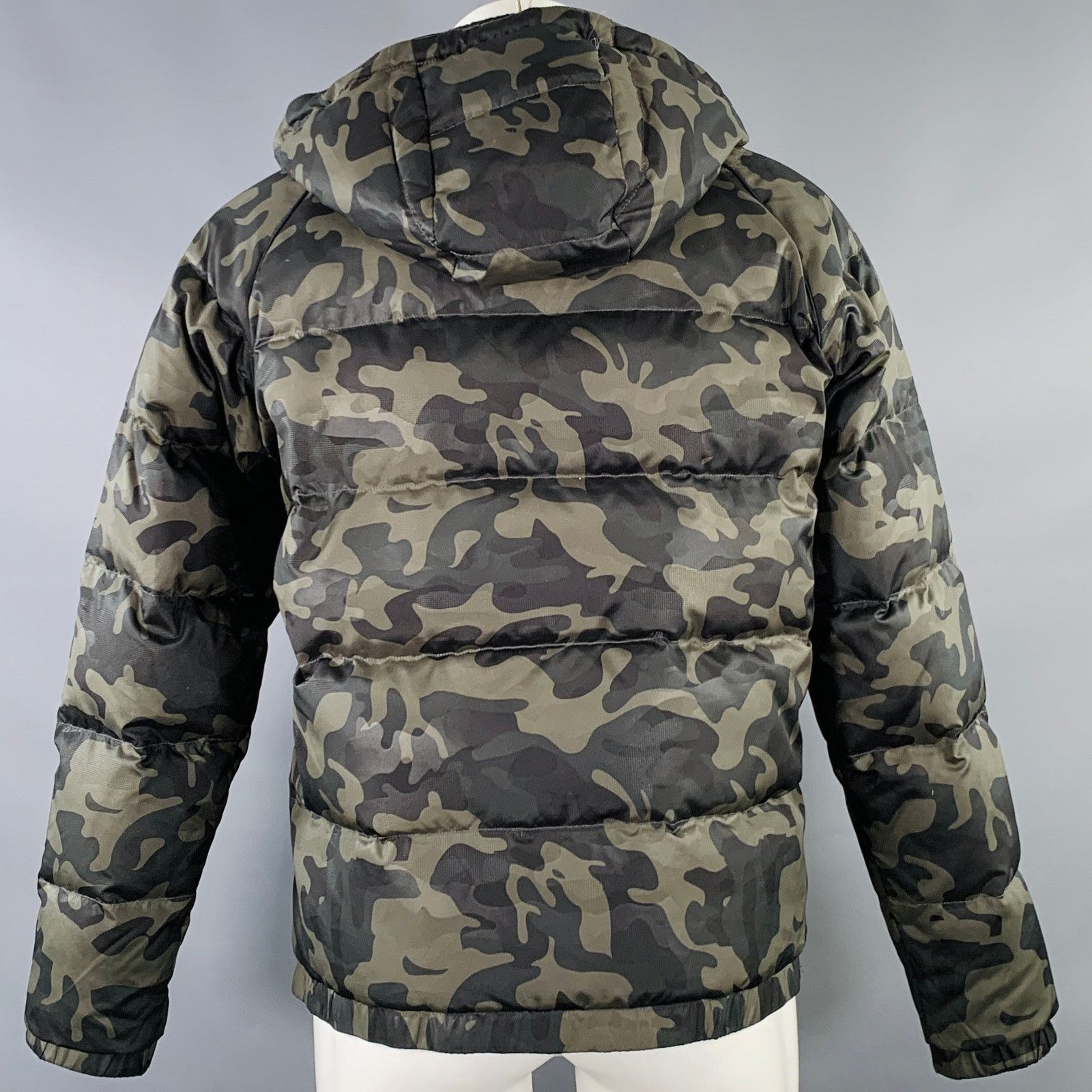 Banana Republic BANANA REPUBLIC Green Brown Camouflage Polyester Padded Coat Size US M / EU 48-50 / 2 - 3 Thumbnail