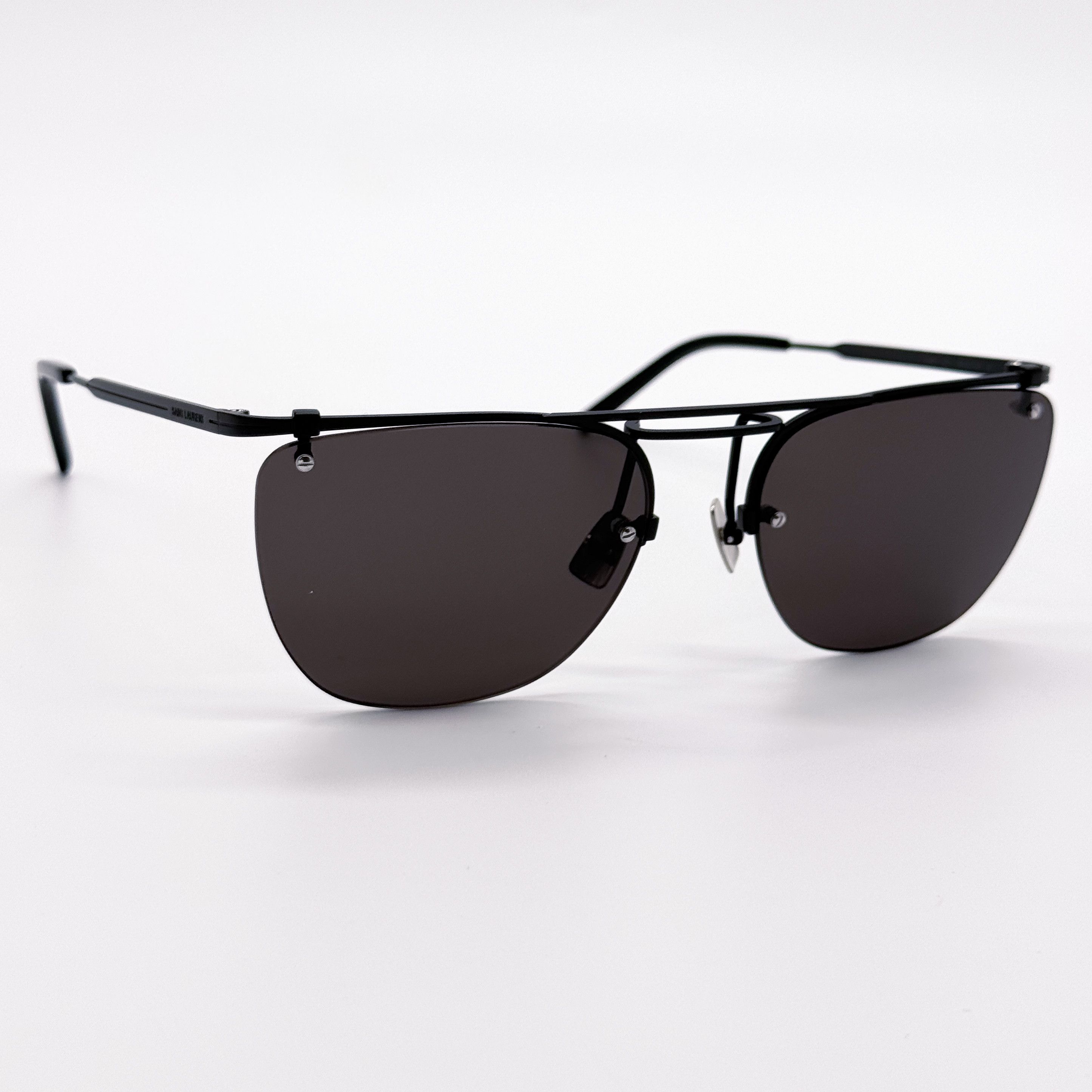 Yves Saint Laurent NEW SAINT LAURENT SL 600 001 UNISEX BLACK SUNGLASSES Size ONE SIZE - 5 Thumbnail