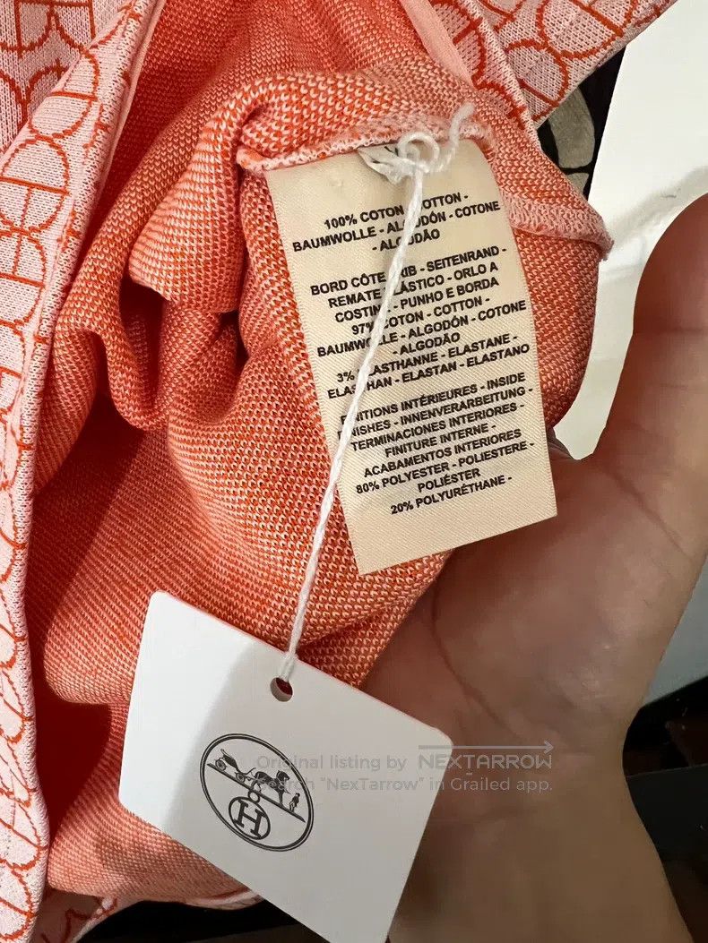 Hermes Hermes Mini H Knit Short Sleeve Size S / US 4 / IT 40 - 4 Thumbnail