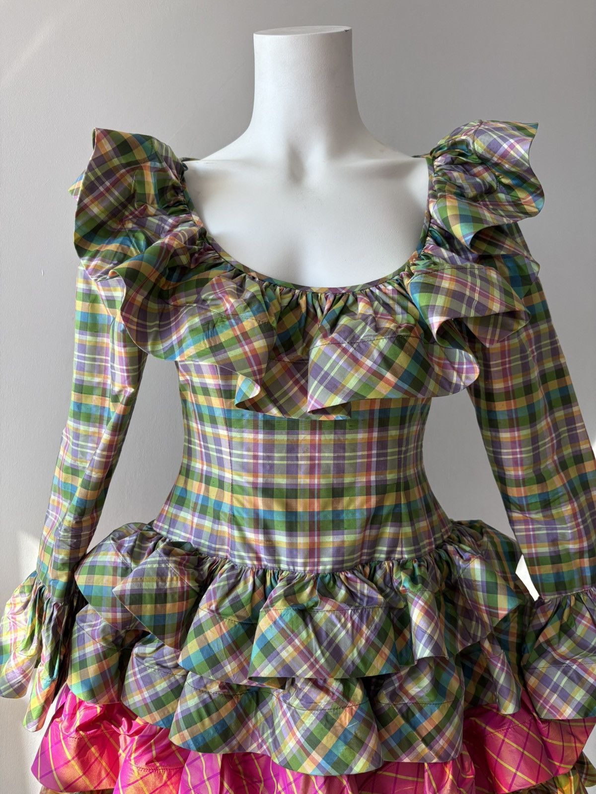 Oscar De La Renta 1992 Oscar de la Renta Caribbean dress Size M / US 6-8 / IT 42-44 - 10 Thumbnail