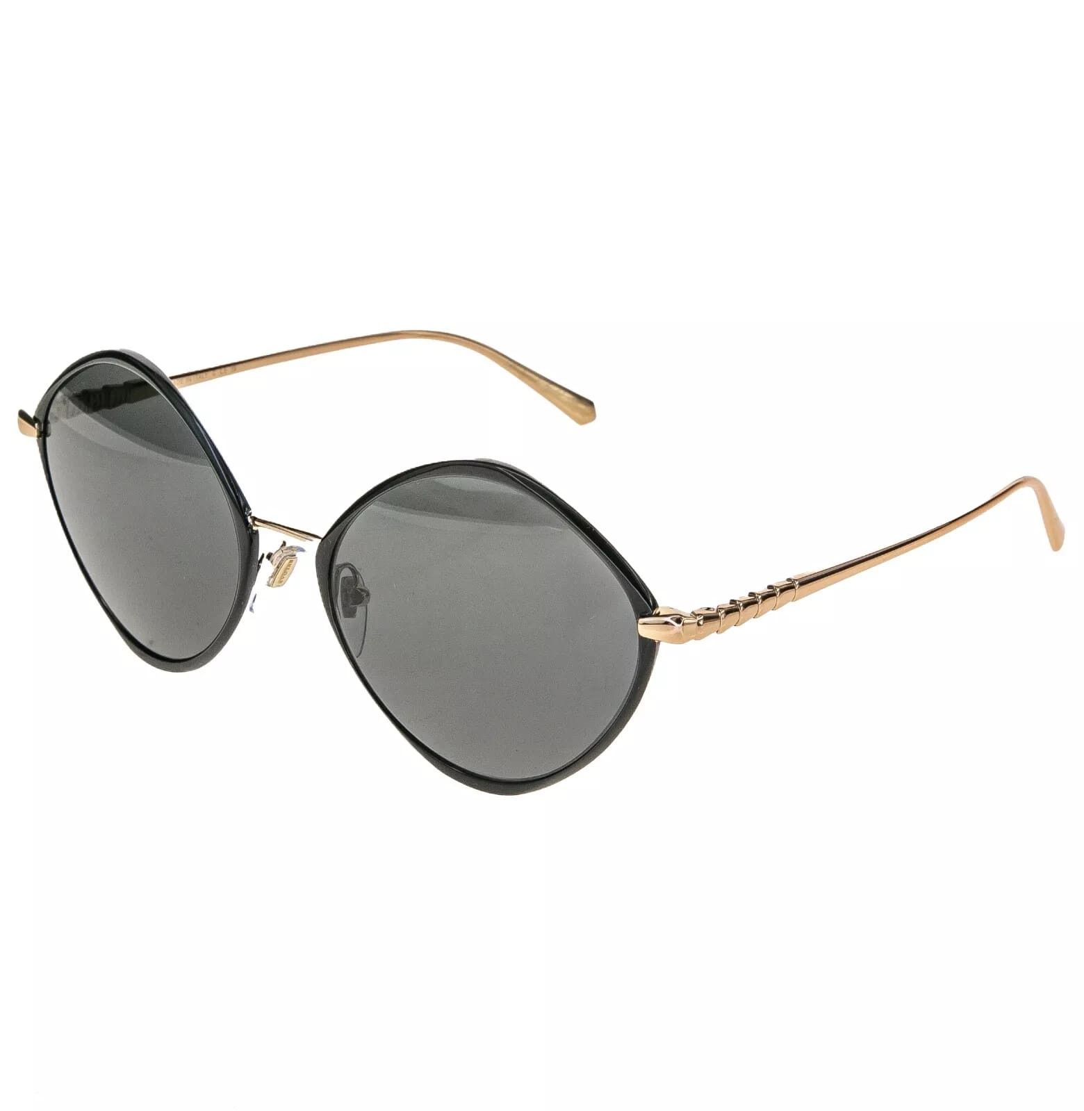 Bvlgari BVLGARI Le Gemme 6186 Enamel Plated Round Sunglasses BV6186K Size ONE SIZE - 4 Thumbnail