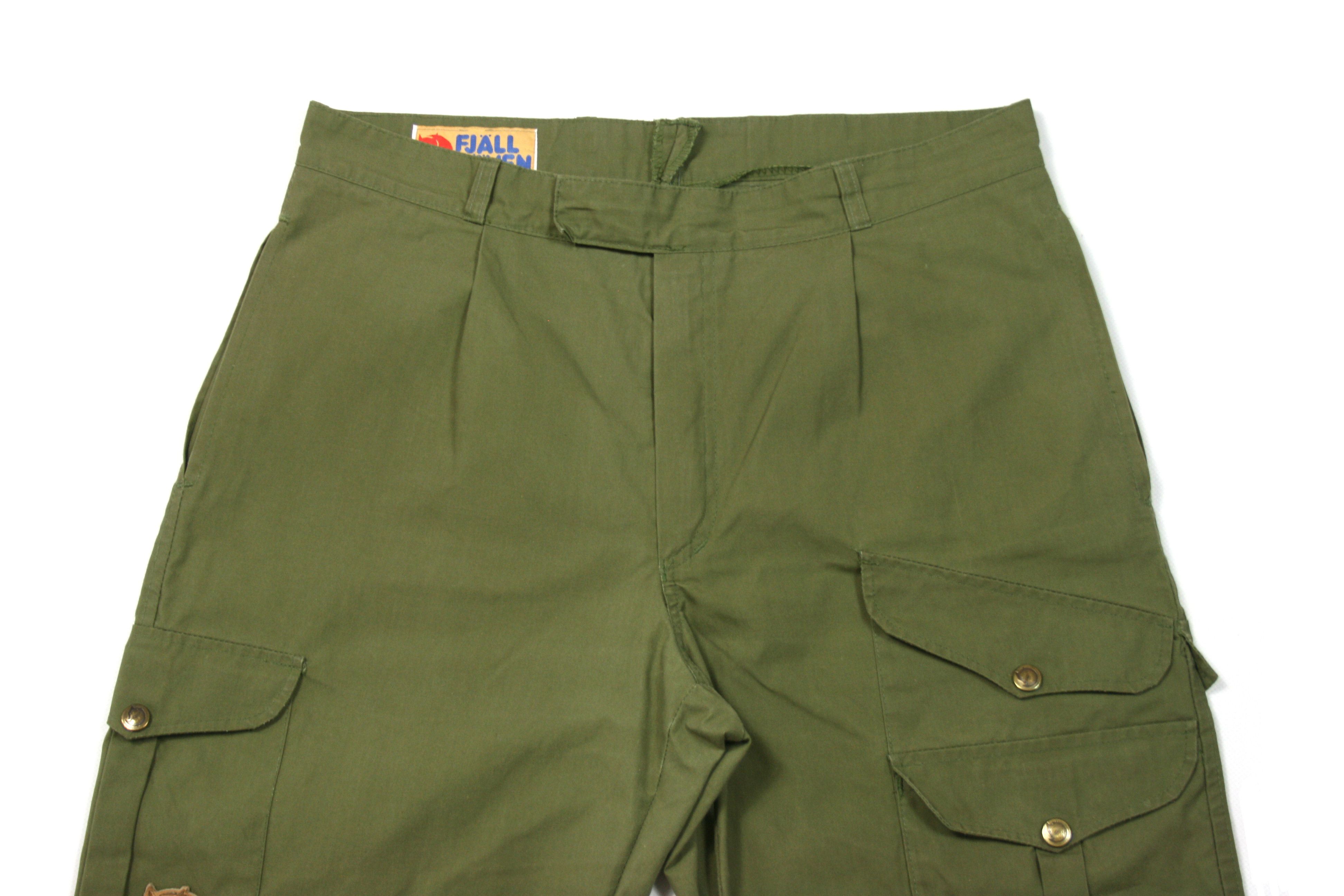 Fjallraven 90S Logo Cargo Shorts Vintage Size US 32 / EU 48 - 3 Thumbnail