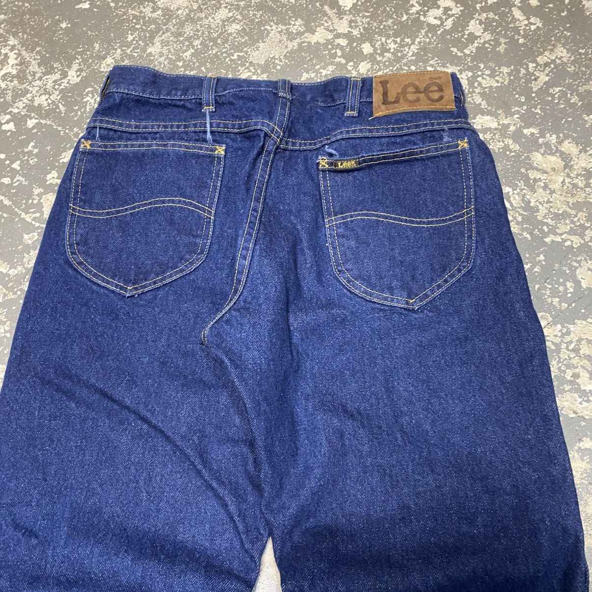 Lee × Vintage Vintage Lee Riders Dark Wash Denim Jeans USA 90s Size US 29 - 10 Thumbnail