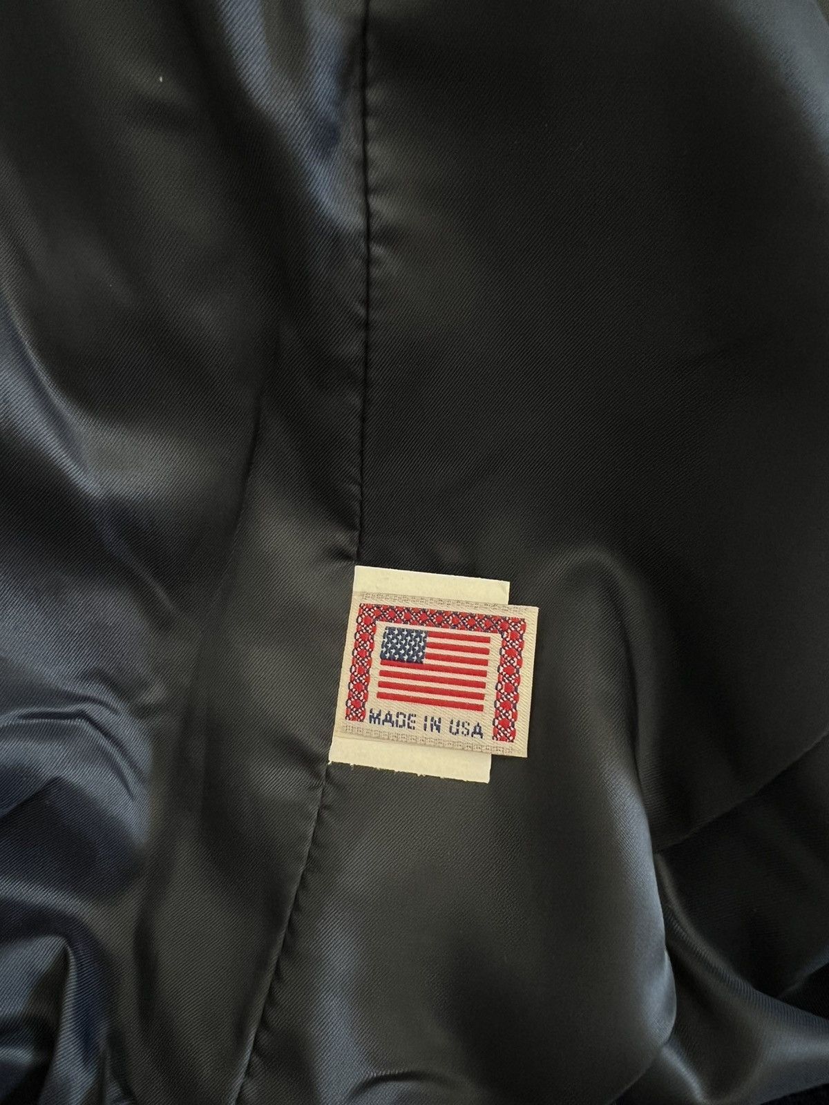 Aime Leon Dore Aime Leon Dore Golden Bear Wool and Leather Bomber Size US XL / EU 56 / 4 - 3 Thumbnail