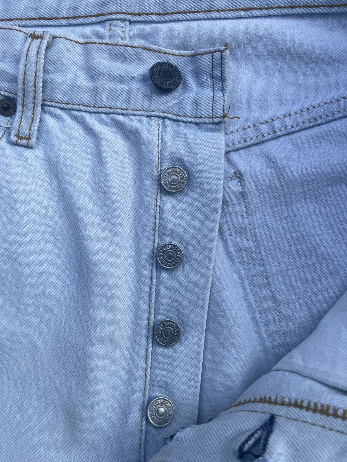 Levi's Vintage 1988 Levis 501 XX e Usa Faded Denim Size US 32 / EU 48 - 23 Thumbnail