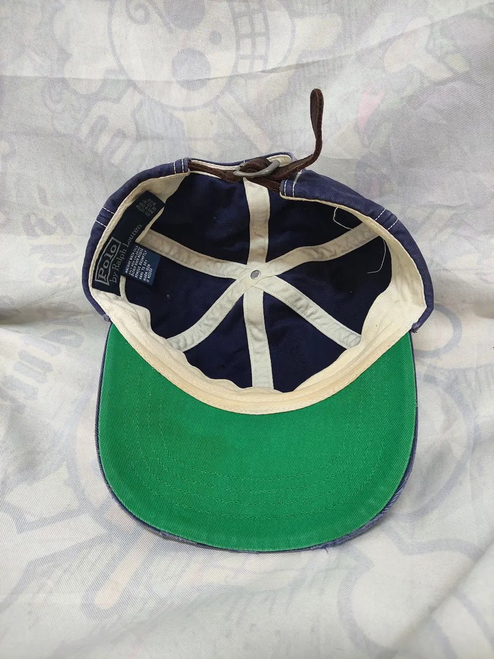 Polo Ralph Lauren POLO RALPH LAUREN VINTAGE CAP DISTRESSED DESIGN Size ONE SIZE - 8 Thumbnail