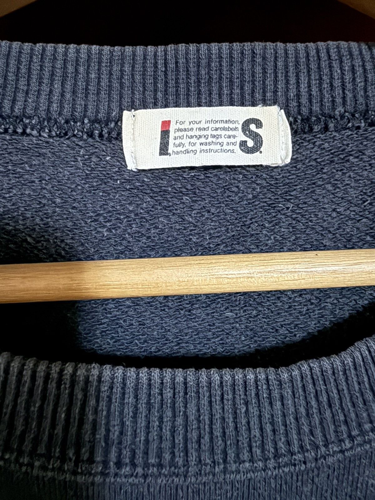 Issey Miyake Vintage 90s Issey Miyake Sport I.S Crewneck Sweatshirt Size US M / EU 48-50 / 2 - 4 Thumbnail