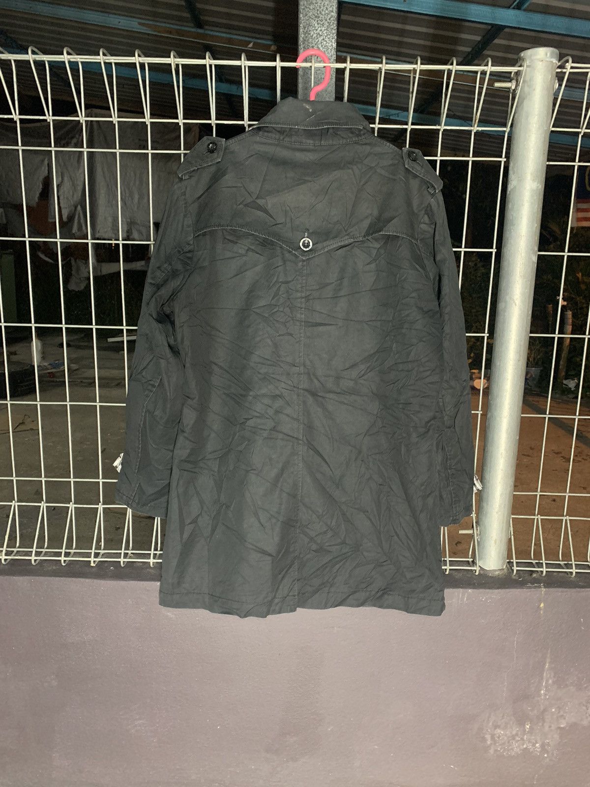 Burberry Button Long Jacket