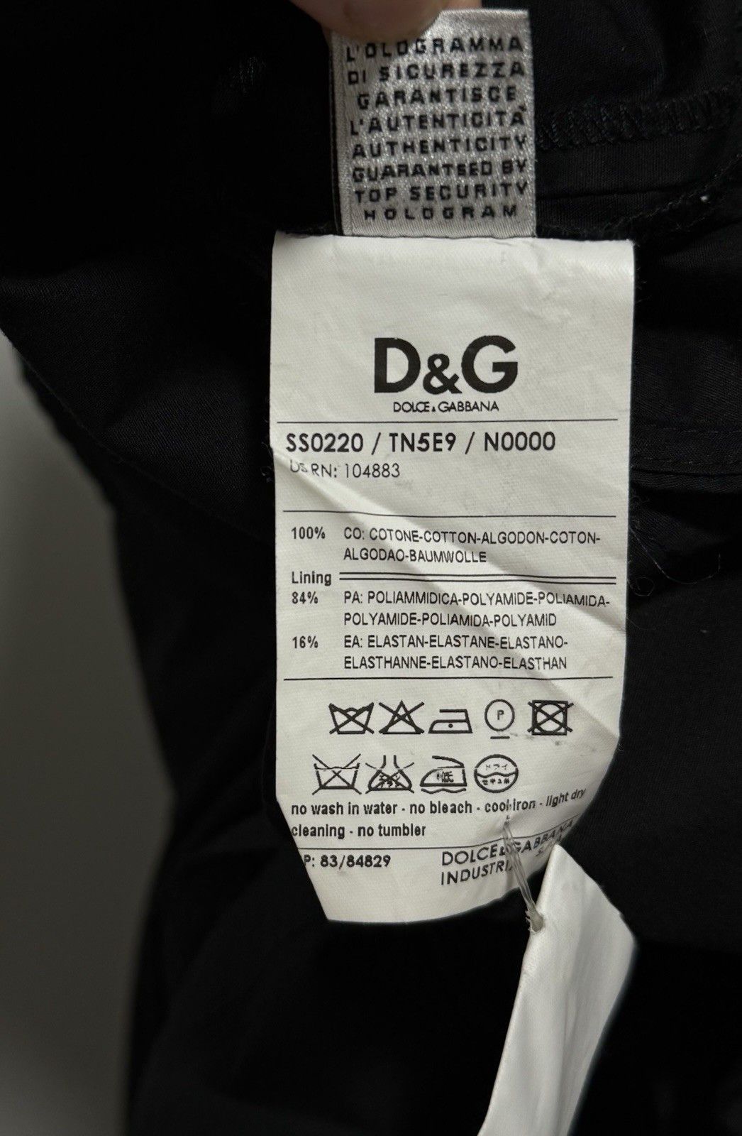 Dolce & Gabbana Dolce & Gabbana D&G Avant Garde Blouse Shirt Off Shoulders Size S / US 4 / IT 40 - 16 Thumbnail
