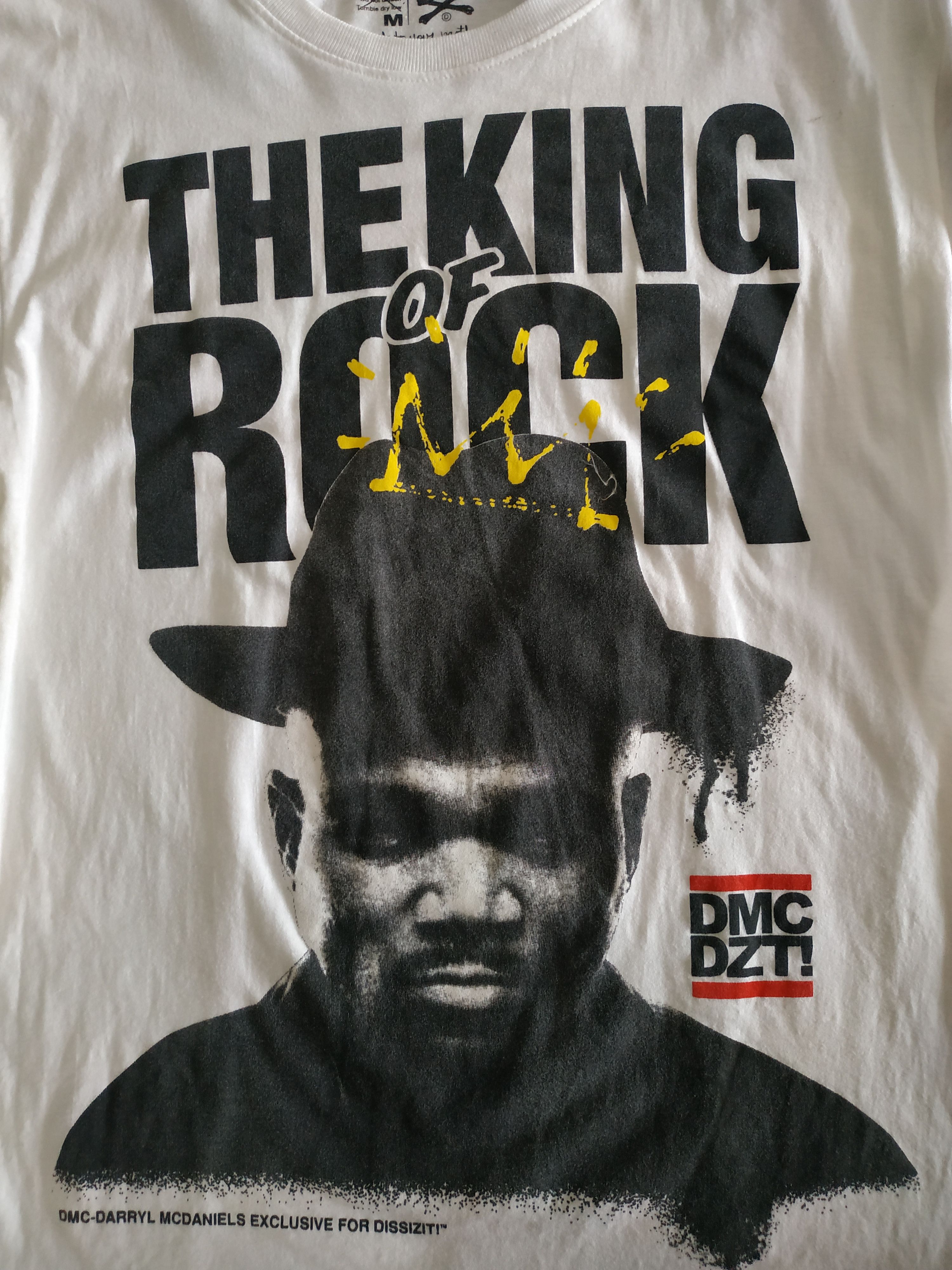 Dissizit × RUN DMC Dissizit x RUN DMC Men's Rap T-Shirt, s. MEDIUM Size US M / EU 48-50 / 2 - 4 Thumbnail