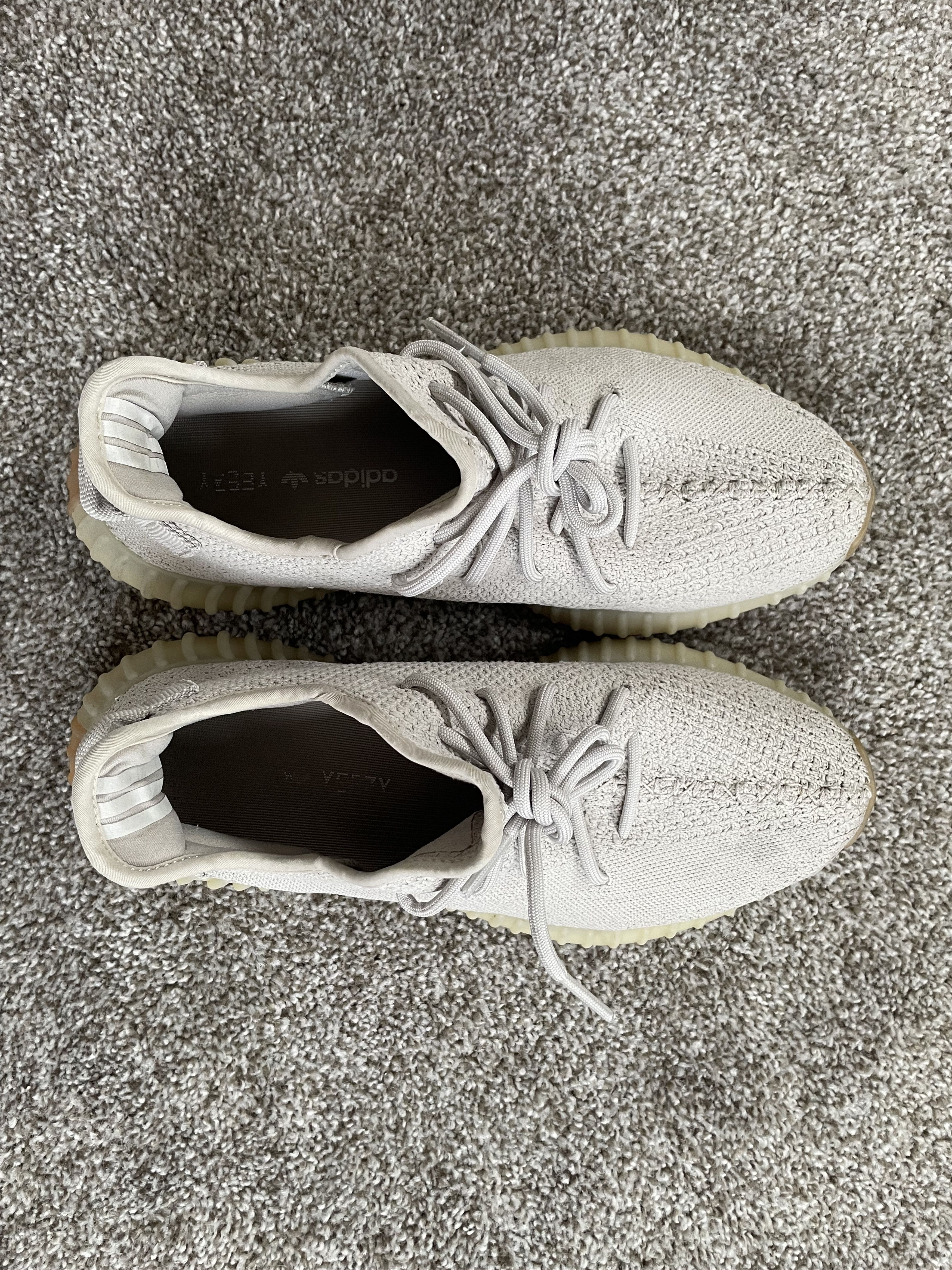 Yeezy Adidas Yeezy Boost 350 V2 Sesame Size US 10.5 / EU 43-44 - 4 Thumbnail