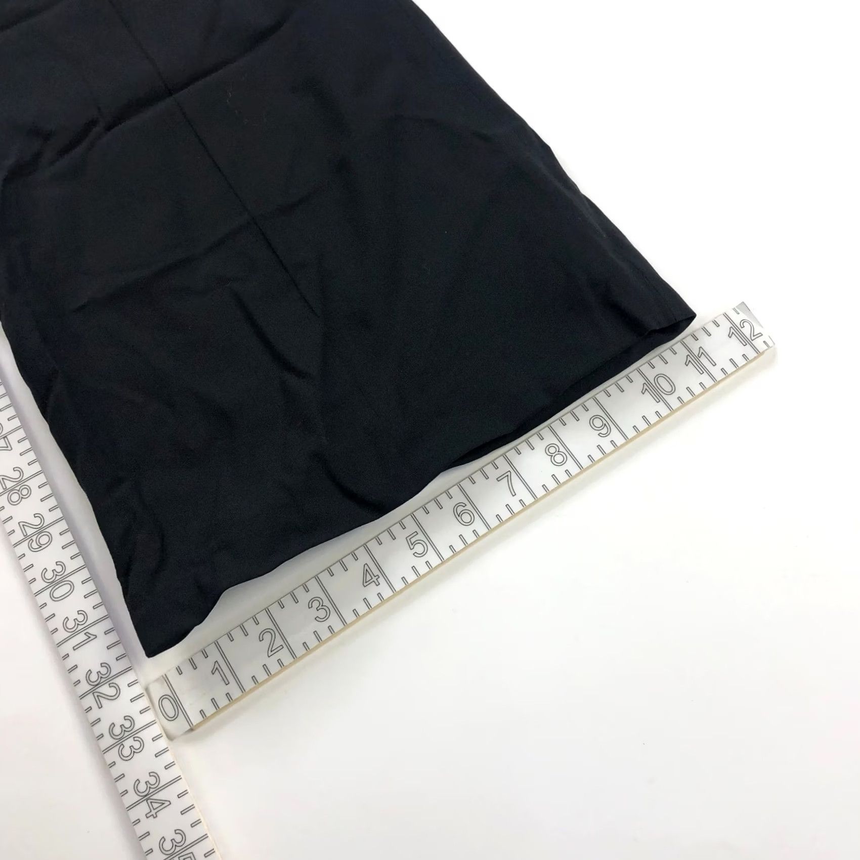 Banana Republic Banana Republic Jackson Fit 14 High Rise Wool Dress Pants Black Womens Dress Pants Size 36" / US 14 / IT 50 - 7 Thumbnail