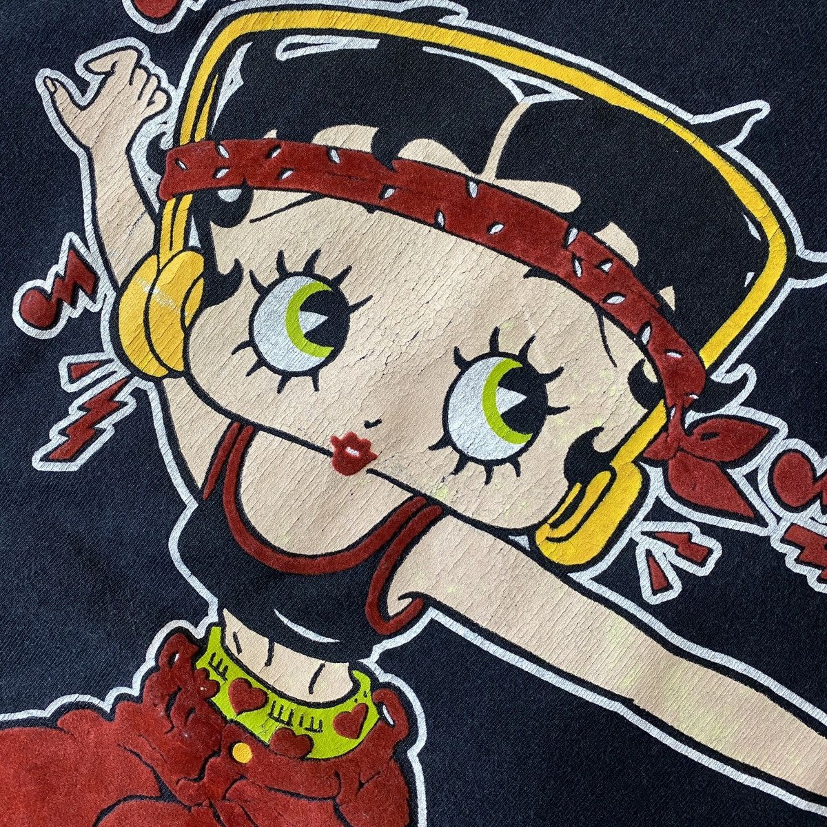Vintage All Style Apparel & Activewear 90’s Betty Of The Board Tee Size US M / EU 48-50 / 2 - 3 Thumbnail
