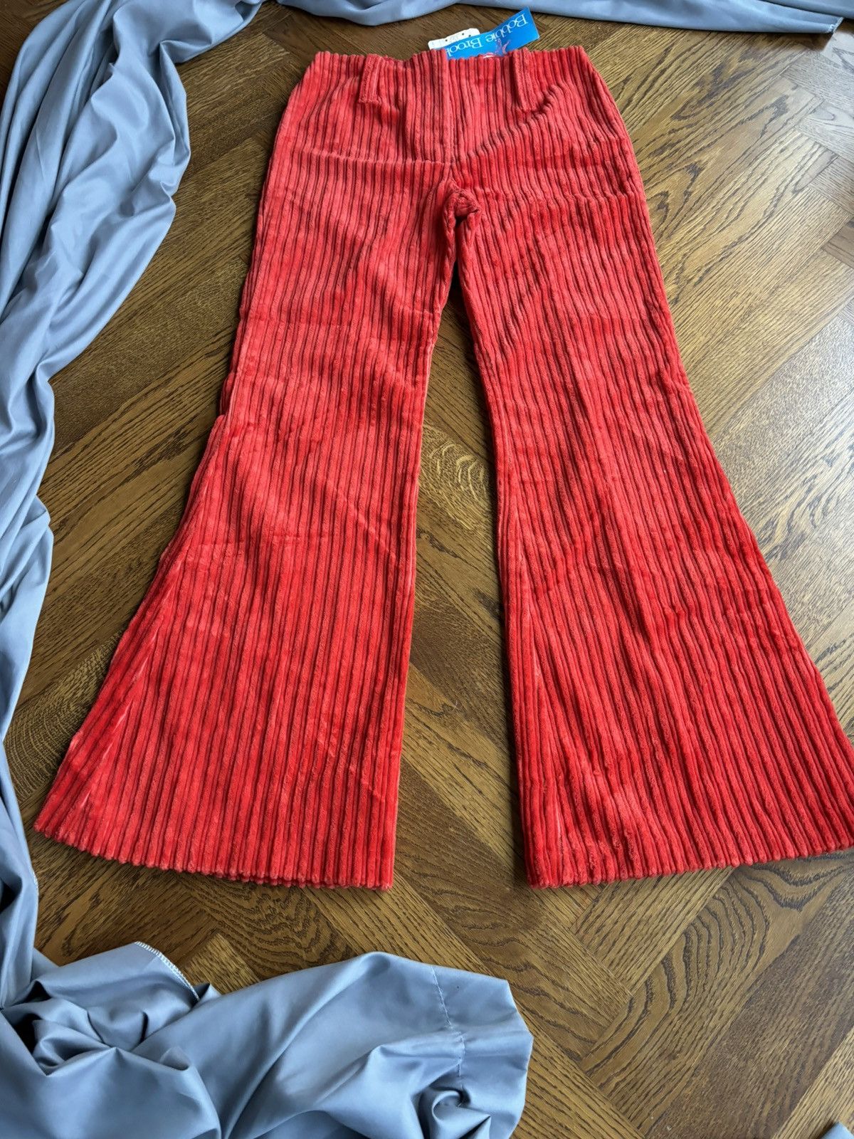 Sears × Vintage 1970s Vintage Bellbottoms Corduroy Flared Wide Hippie Thick Size 27" / US 4 / IT 40 - 12 Thumbnail