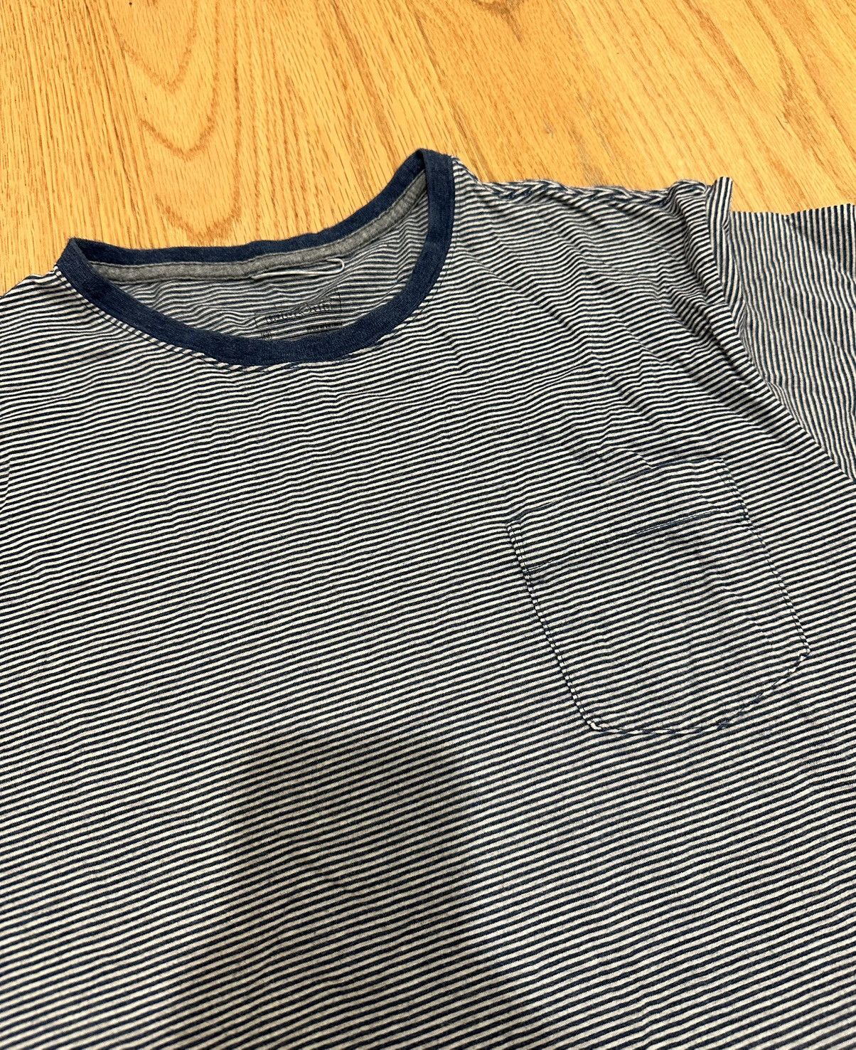 Patagonia Patagonia Pocket T Shirt Striped Navy Outdoor Size US M / EU 48-50 / 2 - 2 Thumbnail