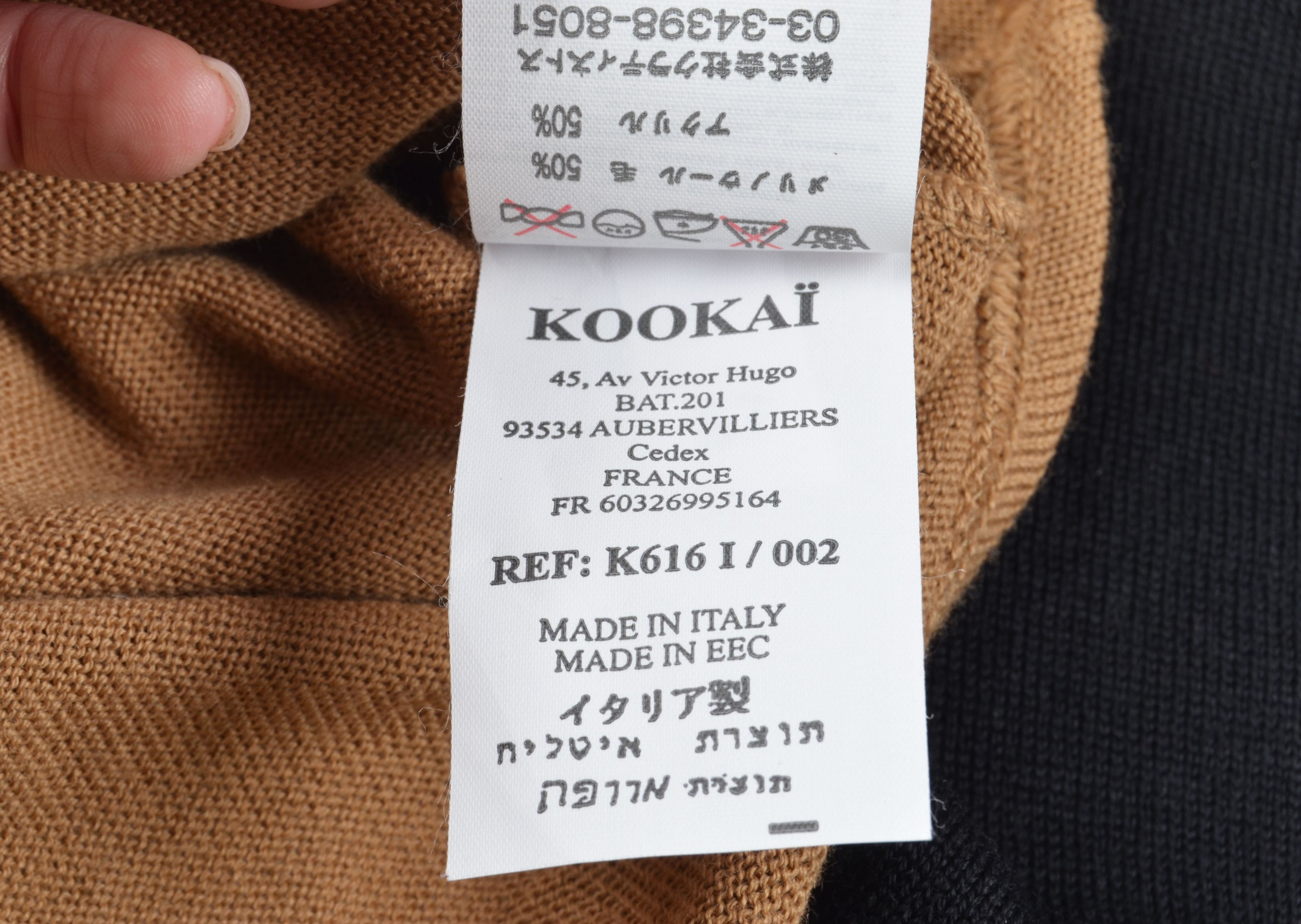 Vintage Vintage Kookai Wool Blend Long Sleeve Jumper Size S / US 4 / IT 40 - 6 Thumbnail