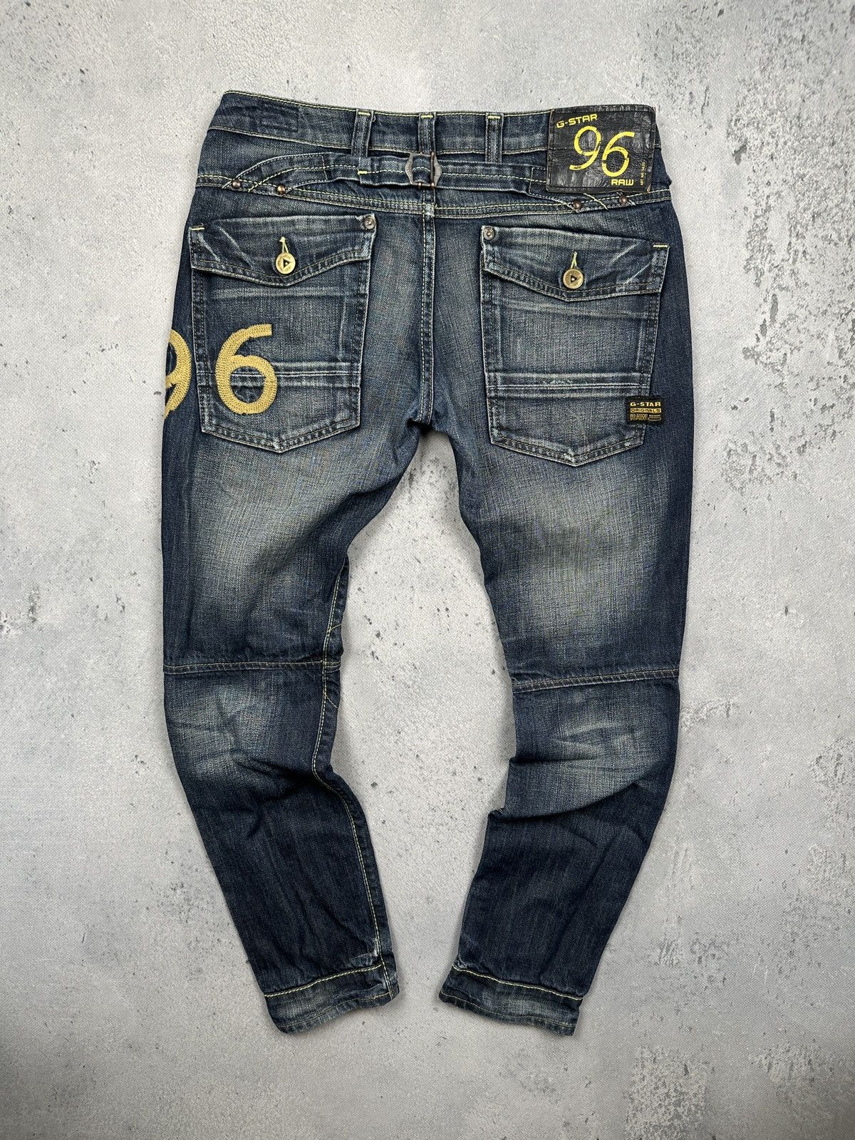G-Star Vintage G-Star RAW Elwood Heritage Embro Narrow Jeans 96 y2k Size 30" / US 8 / IT 44 - 20 Thumbnail