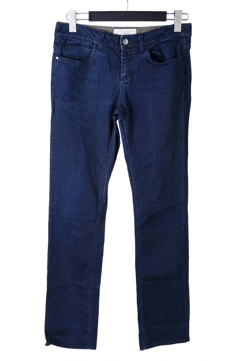 Stella McCartney Women's Stella McCartney Dark Blue Denim Straight Jeans Size 33" - 1 Thumbnail