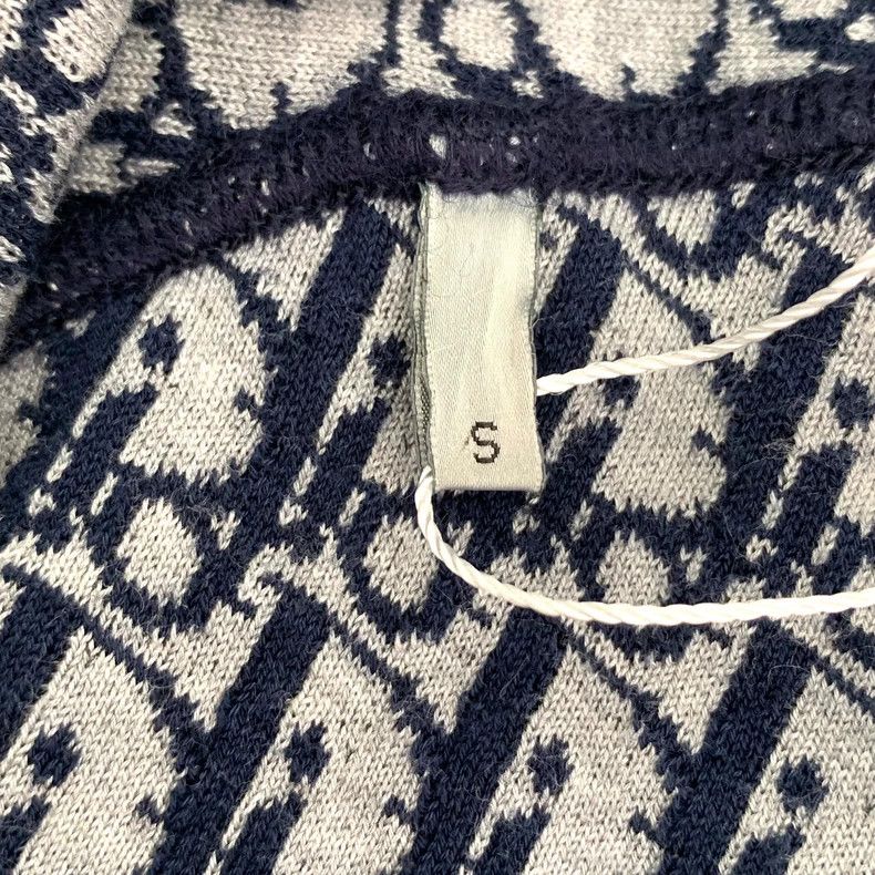 Dior Dior Blue inner old flower full print cotton mixed cashmere Size US M / EU 48-50 / 2 - 6 Thumbnail