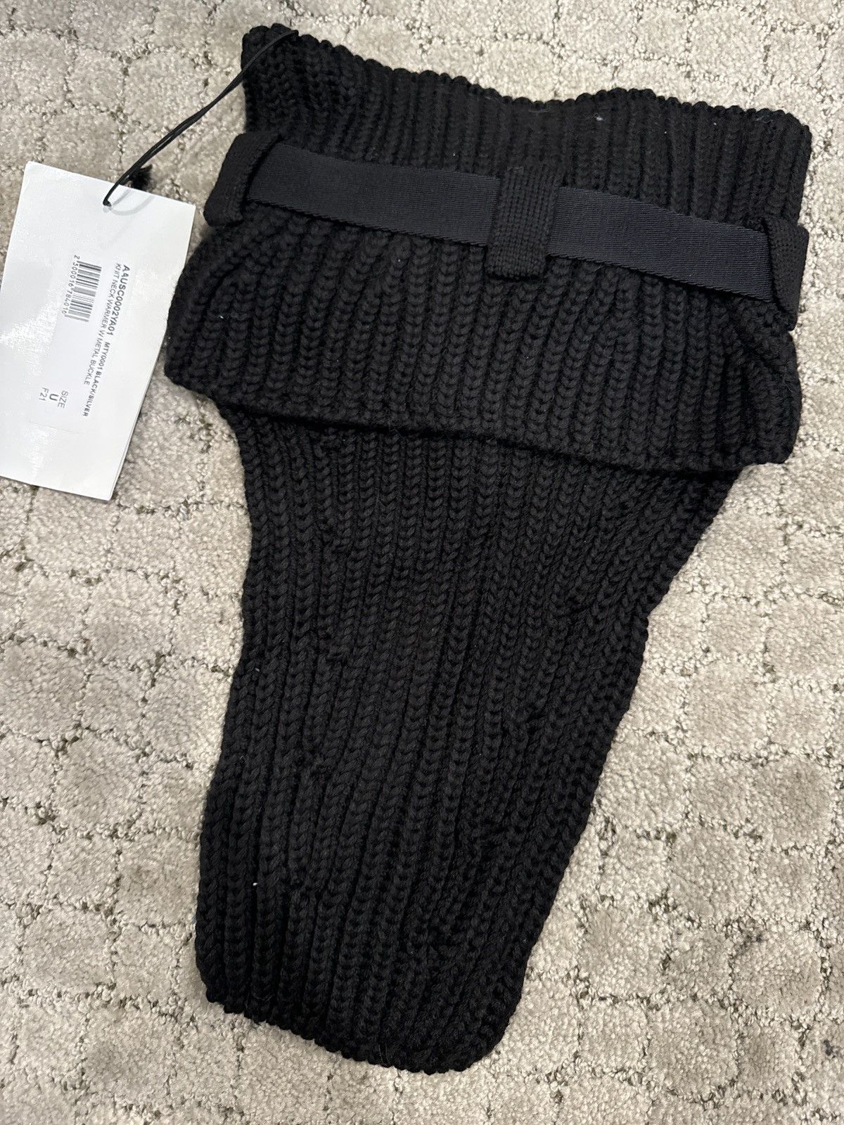 1017 ALYX 9SM 1017 Alyx knit scarf w buckle Size ONE SIZE - 2 Thumbnail