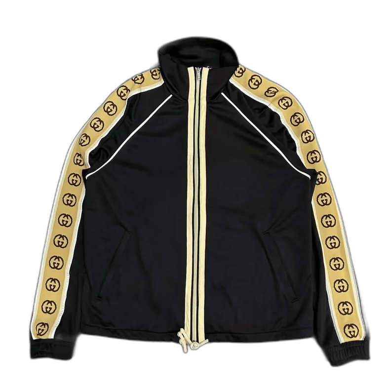 Gucci GUCCI 3M Logo Tracksuit Jacket in Black-yf Size US XS / EU 42 / 0 - 1 Thumbnail